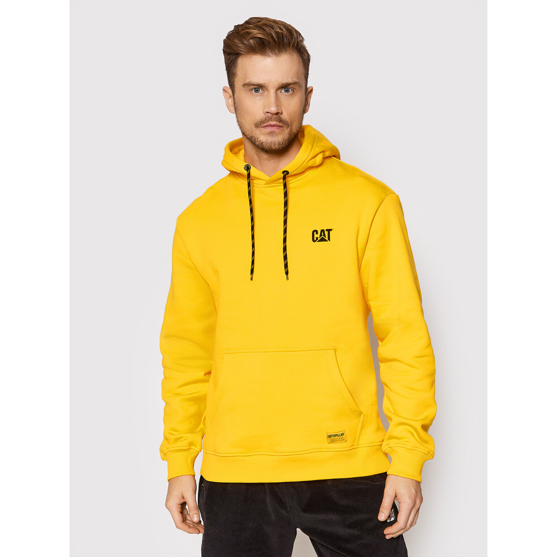 CATerpillar Суитшърт 2910514 Жълт Regular Fit - Pepit.bg