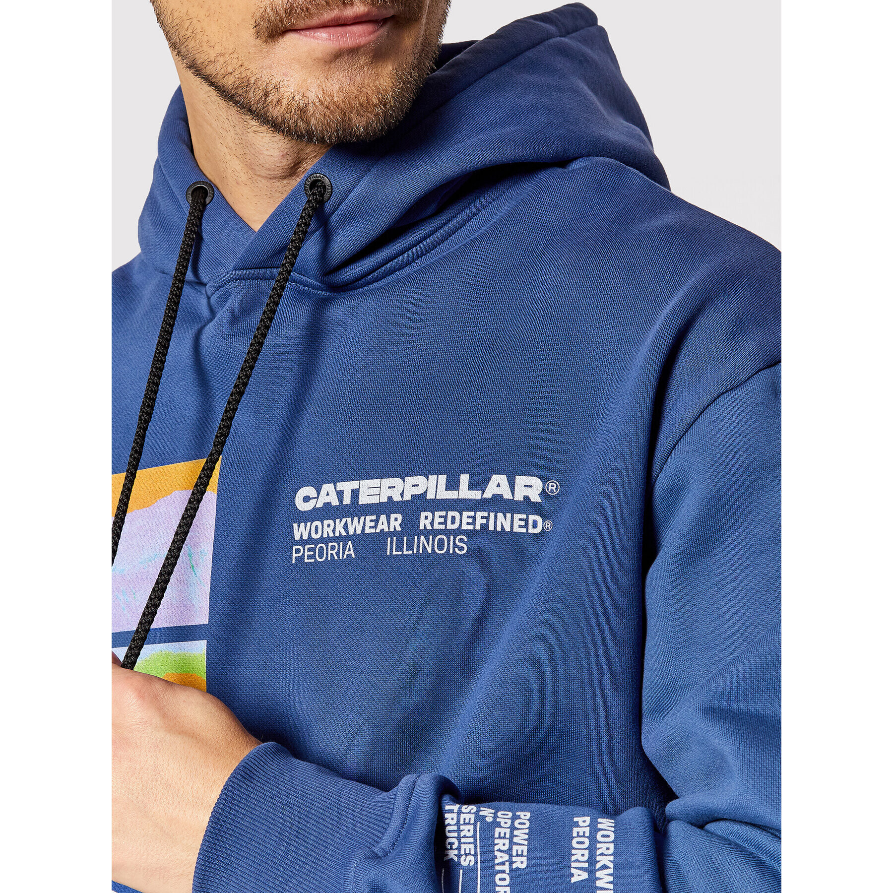 CATerpillar Суитшърт 2910521 Син Regular Fit - Pepit.bg