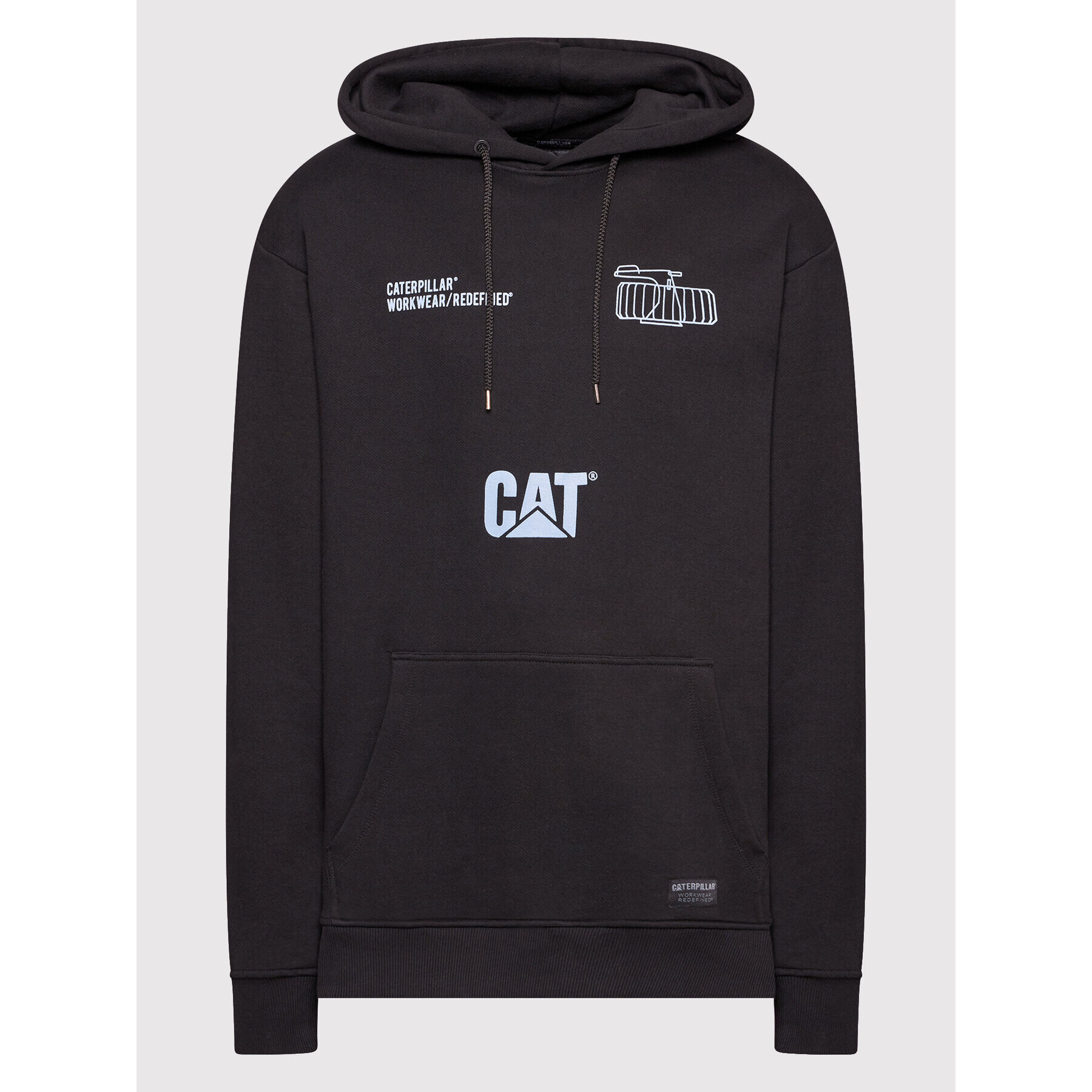 CATerpillar Суитшърт 2910526 Черен Relaxed Fit - Pepit.bg