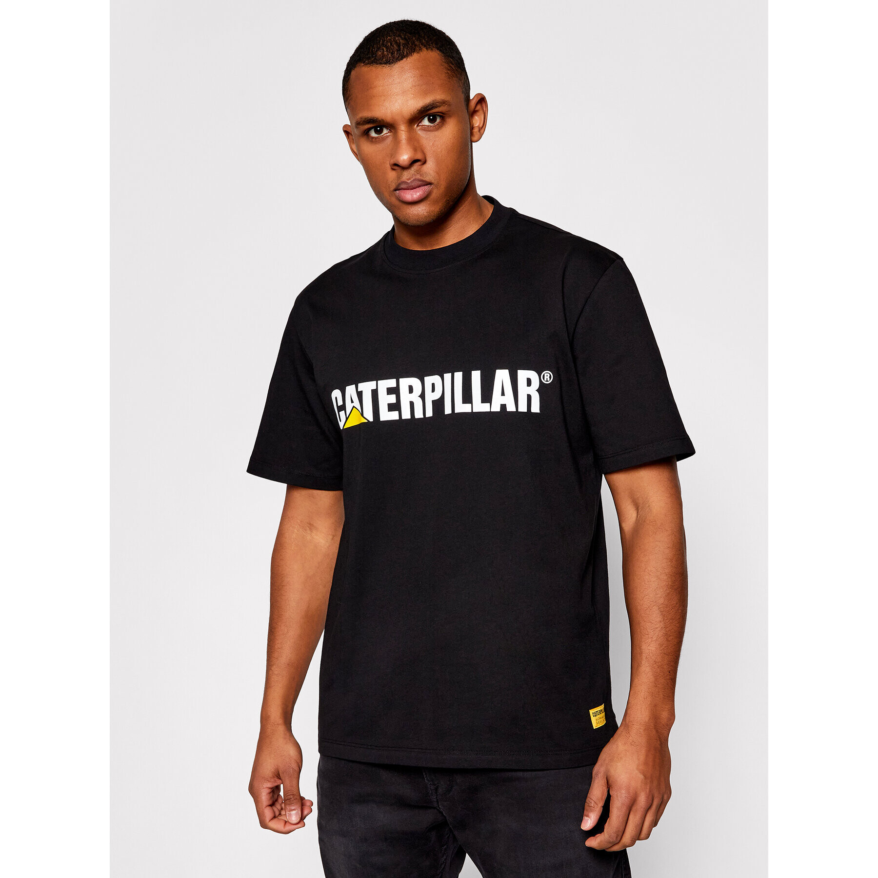 CATerpillar Тишърт 2511242 Черен Regular Fit - Pepit.bg