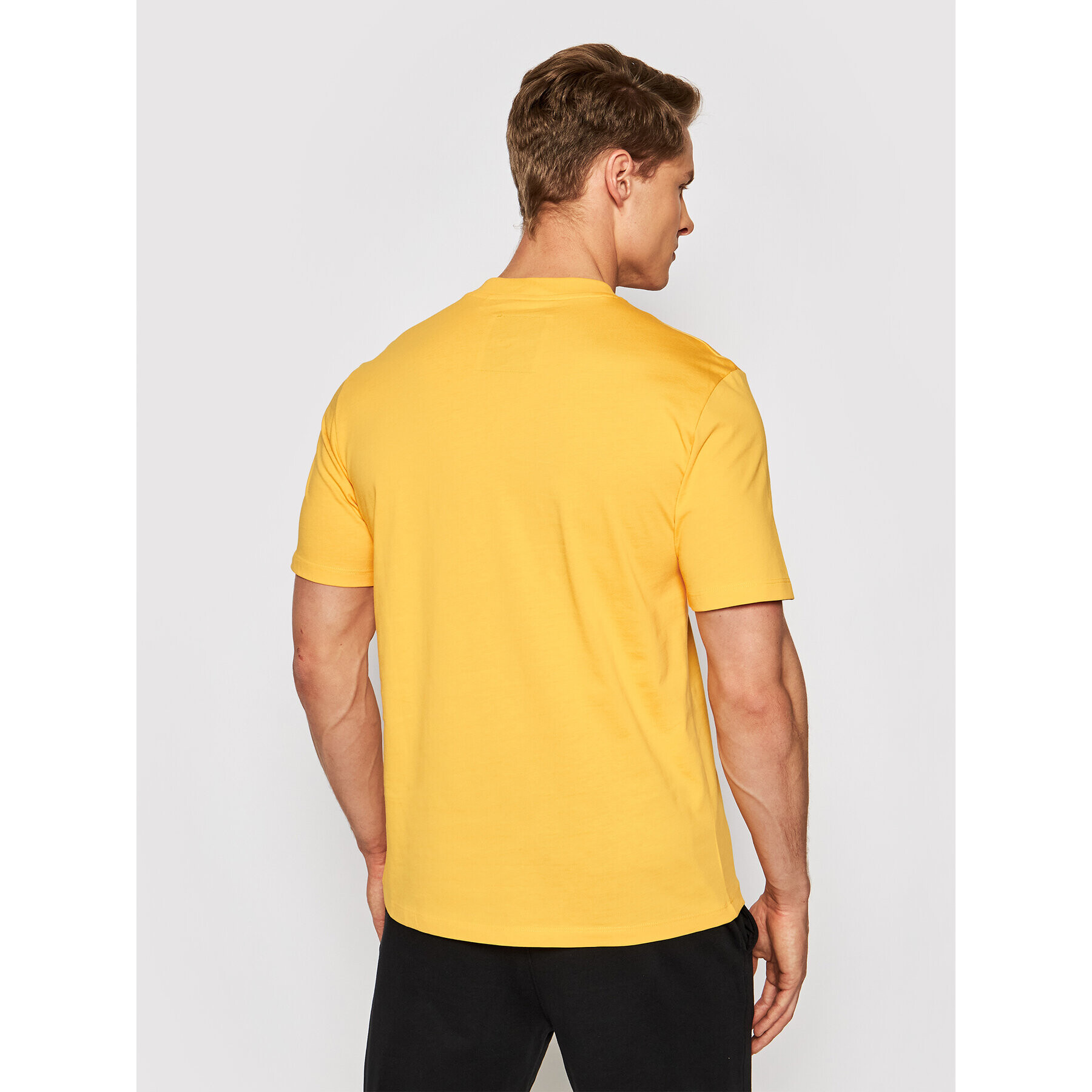 CATerpillar Тишърт 2511242 Жълт Regular Fit - Pepit.bg