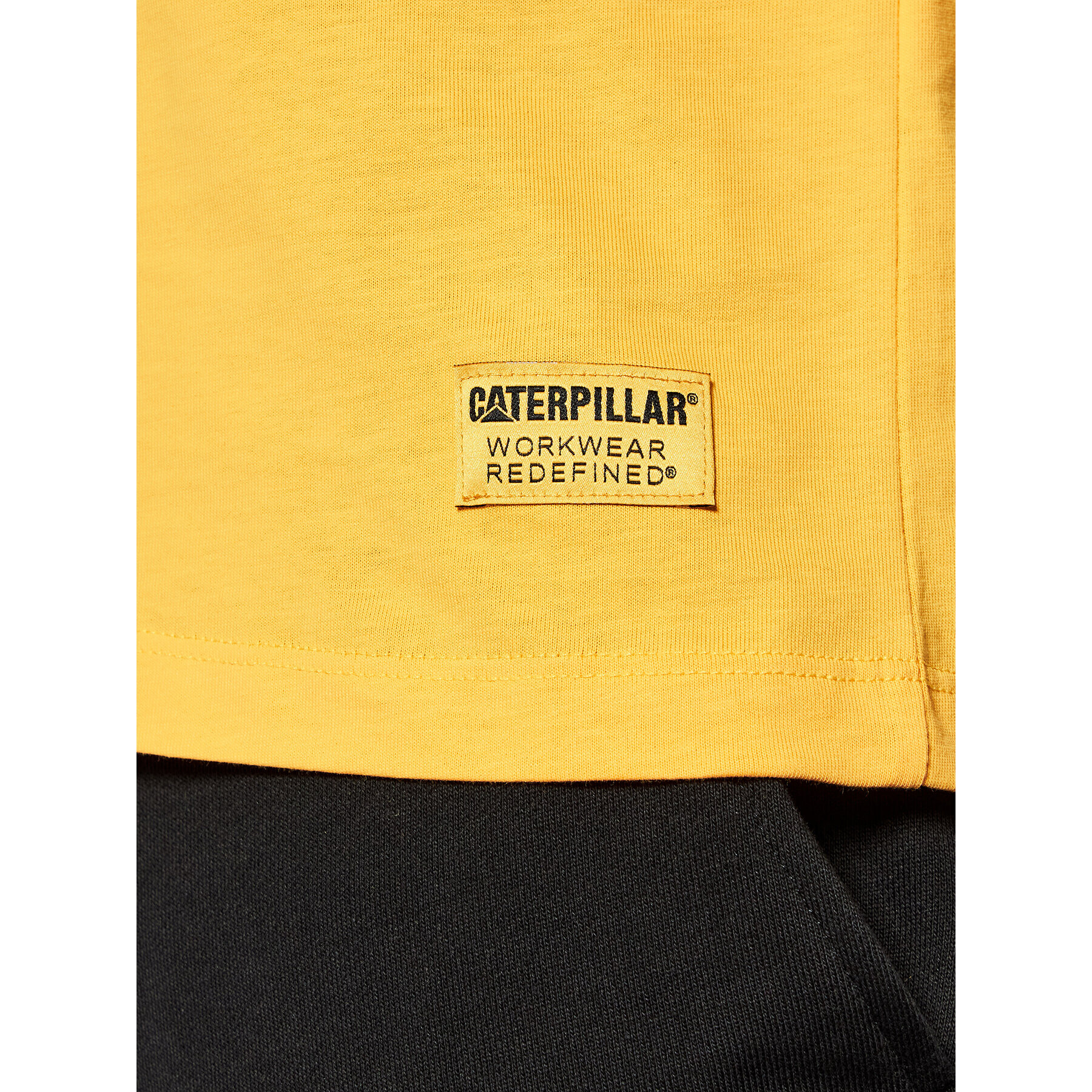 CATerpillar Тишърт 2511242 Жълт Regular Fit - Pepit.bg