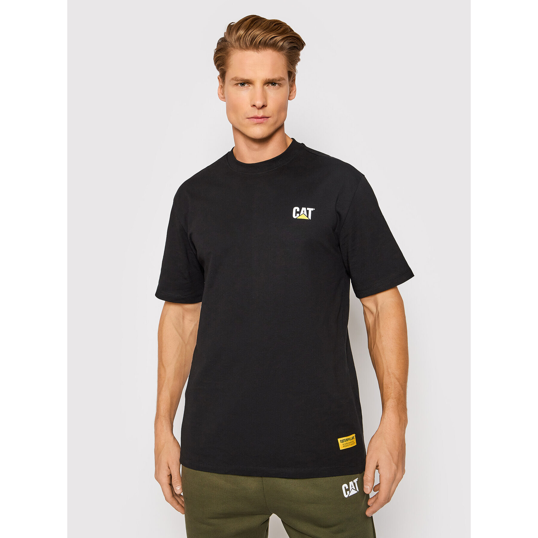 CATerpillar Тишърт 2511866 Черен Regular Fit - Pepit.bg