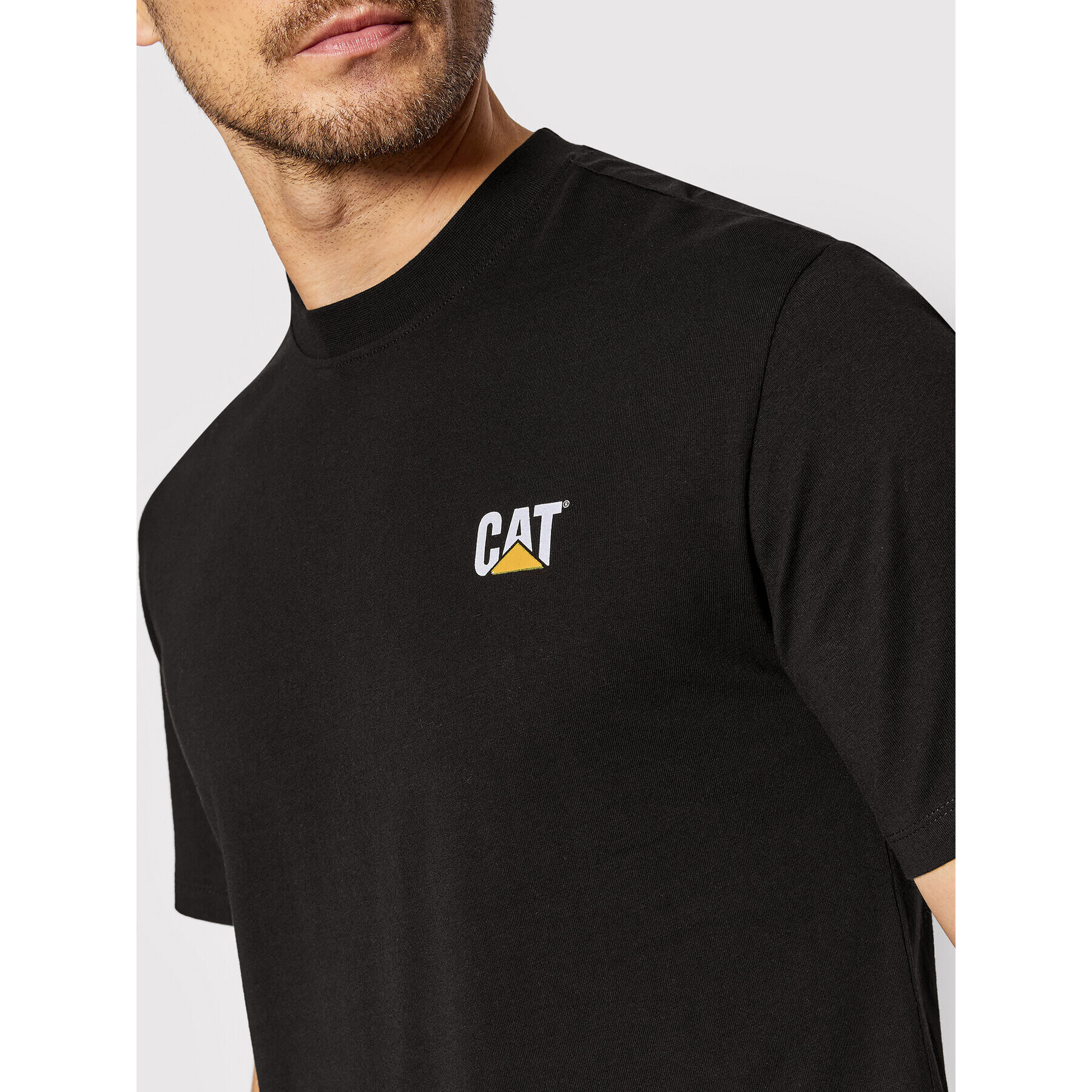 CATerpillar Тишърт 2511867 Черен Regular Fit - Pepit.bg