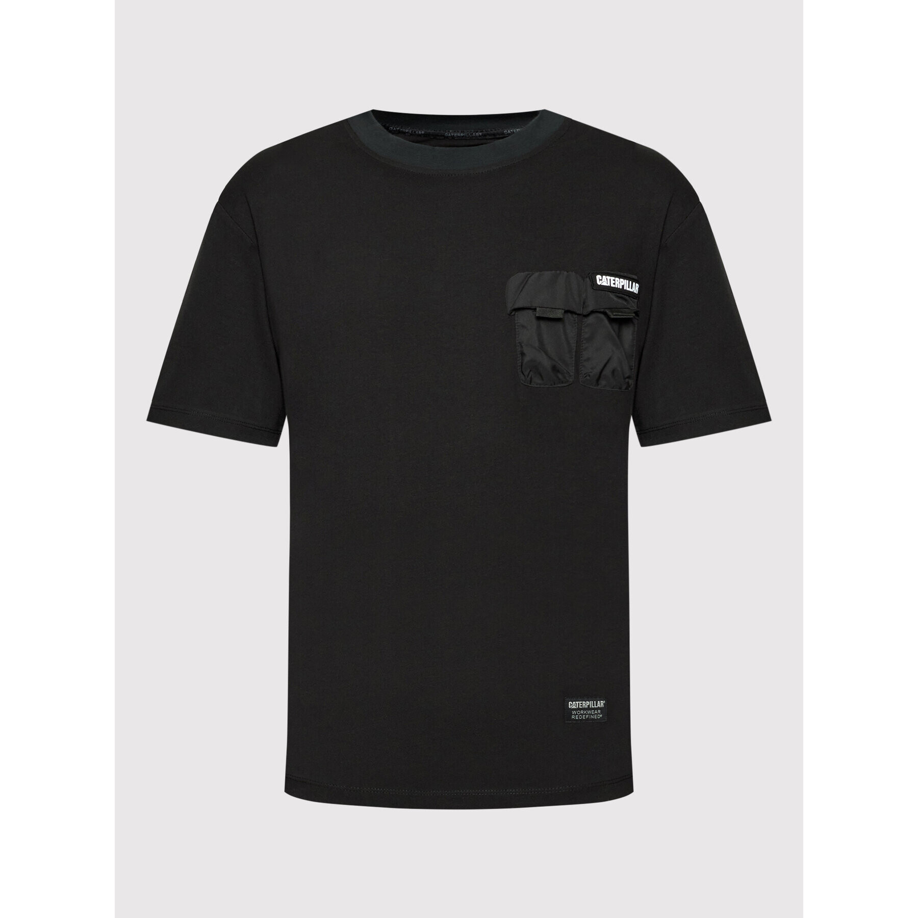 CATerpillar Тишърт 2511870 Черен Regular Fit - Pepit.bg
