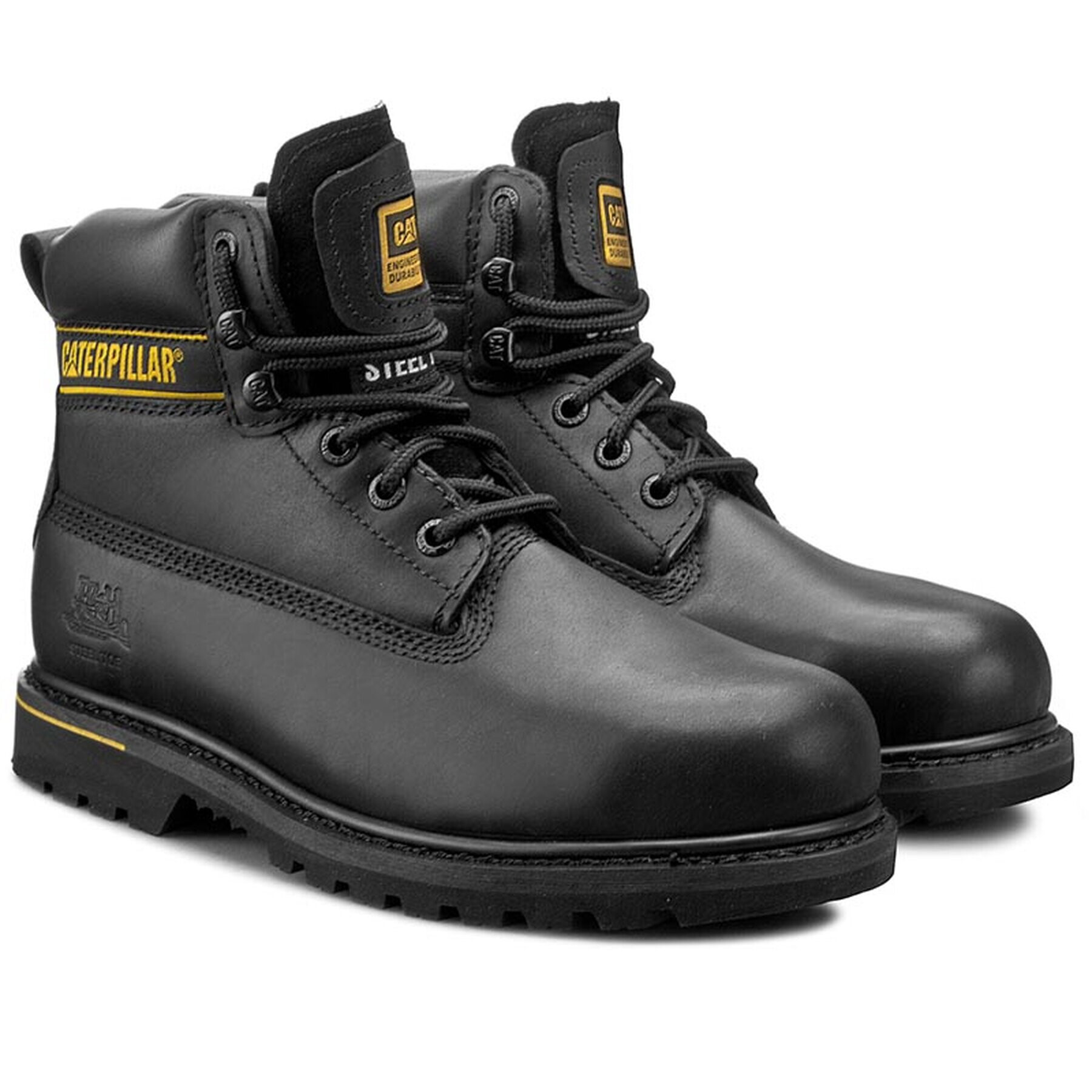 CATerpillar Туристически oбувки Holton St P708030 Черен - Pepit.bg
