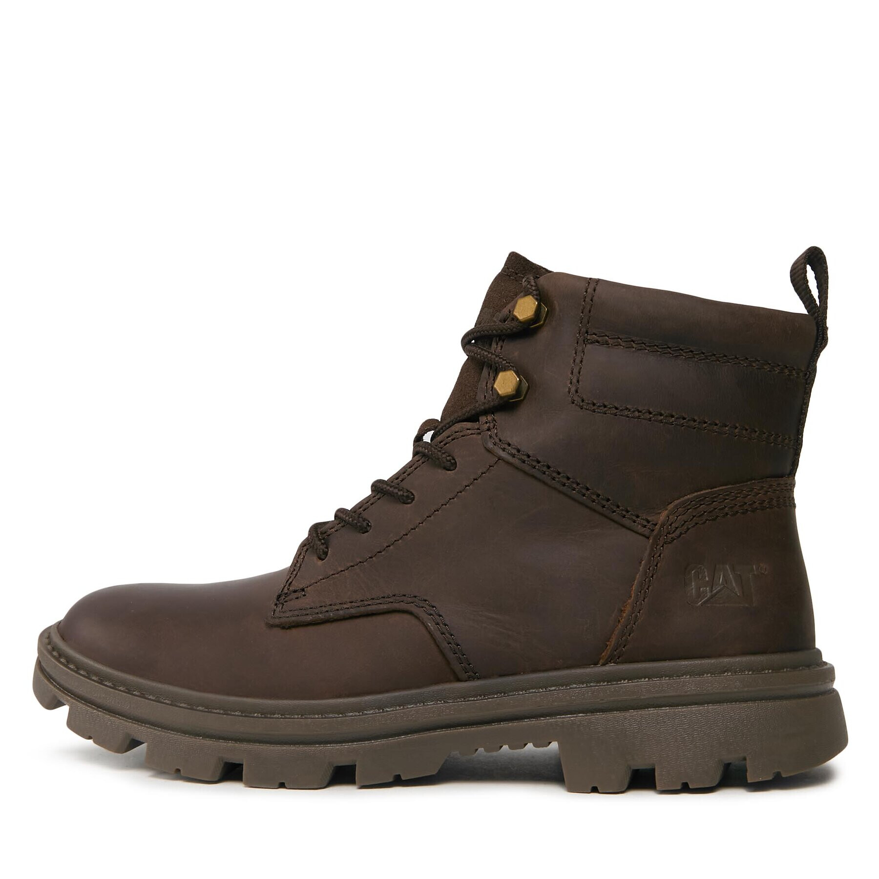 CATerpillar Туристически oбувки Practitioner Mid P725843 Кафяв - Pepit.bg