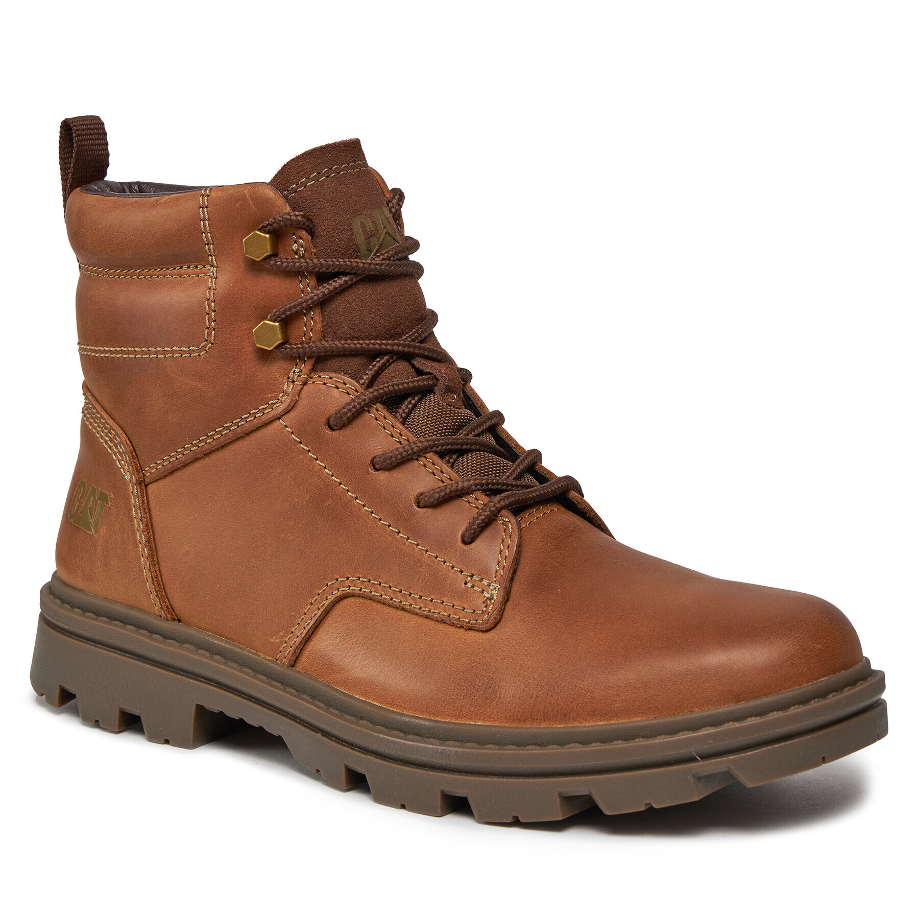 CATerpillar Туристически oбувки Practitioner Mid P725844 Кафяв - Pepit.bg