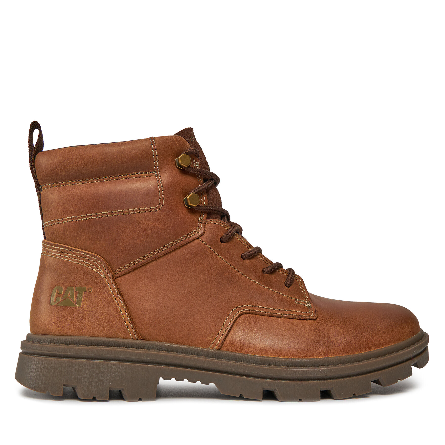 CATerpillar Туристически oбувки Practitioner Mid P725844 Кафяв - Pepit.bg