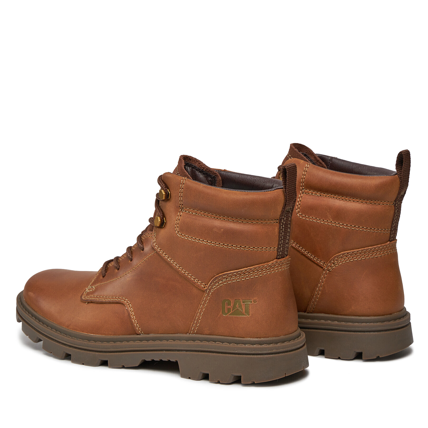 CATerpillar Туристически oбувки Practitioner Mid P725844 Кафяв - Pepit.bg