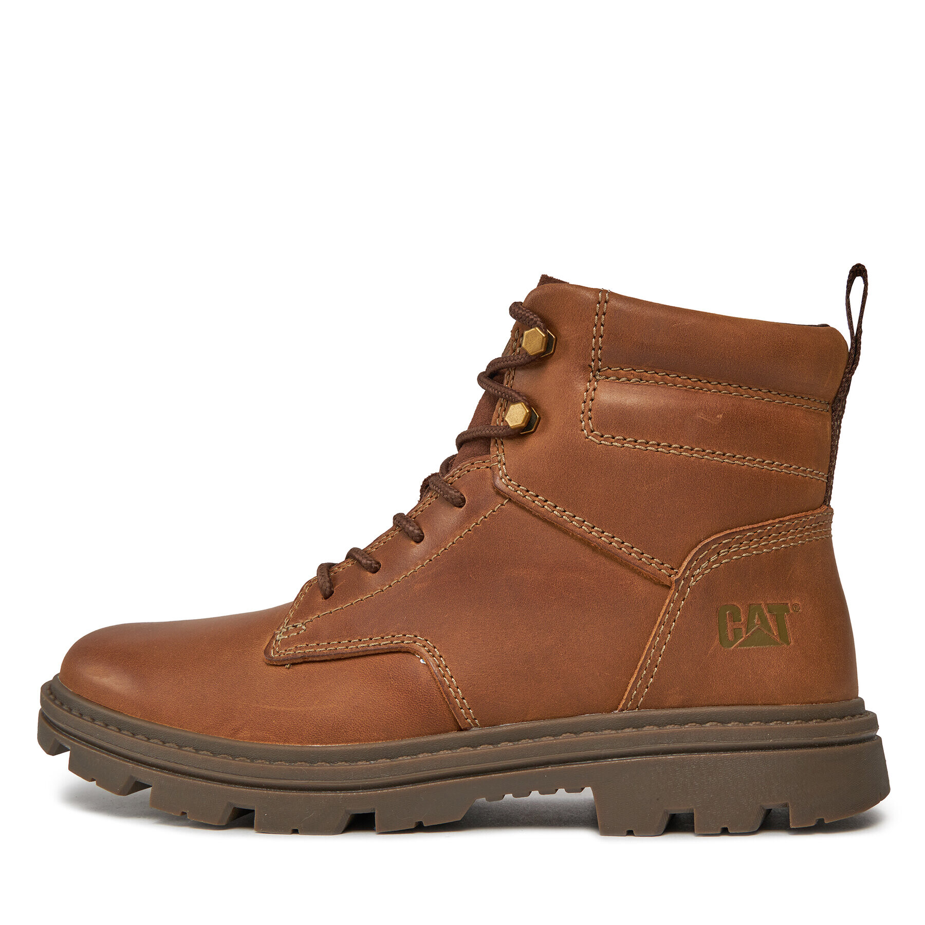 CATerpillar Туристически oбувки Practitioner Mid P725844 Кафяв - Pepit.bg