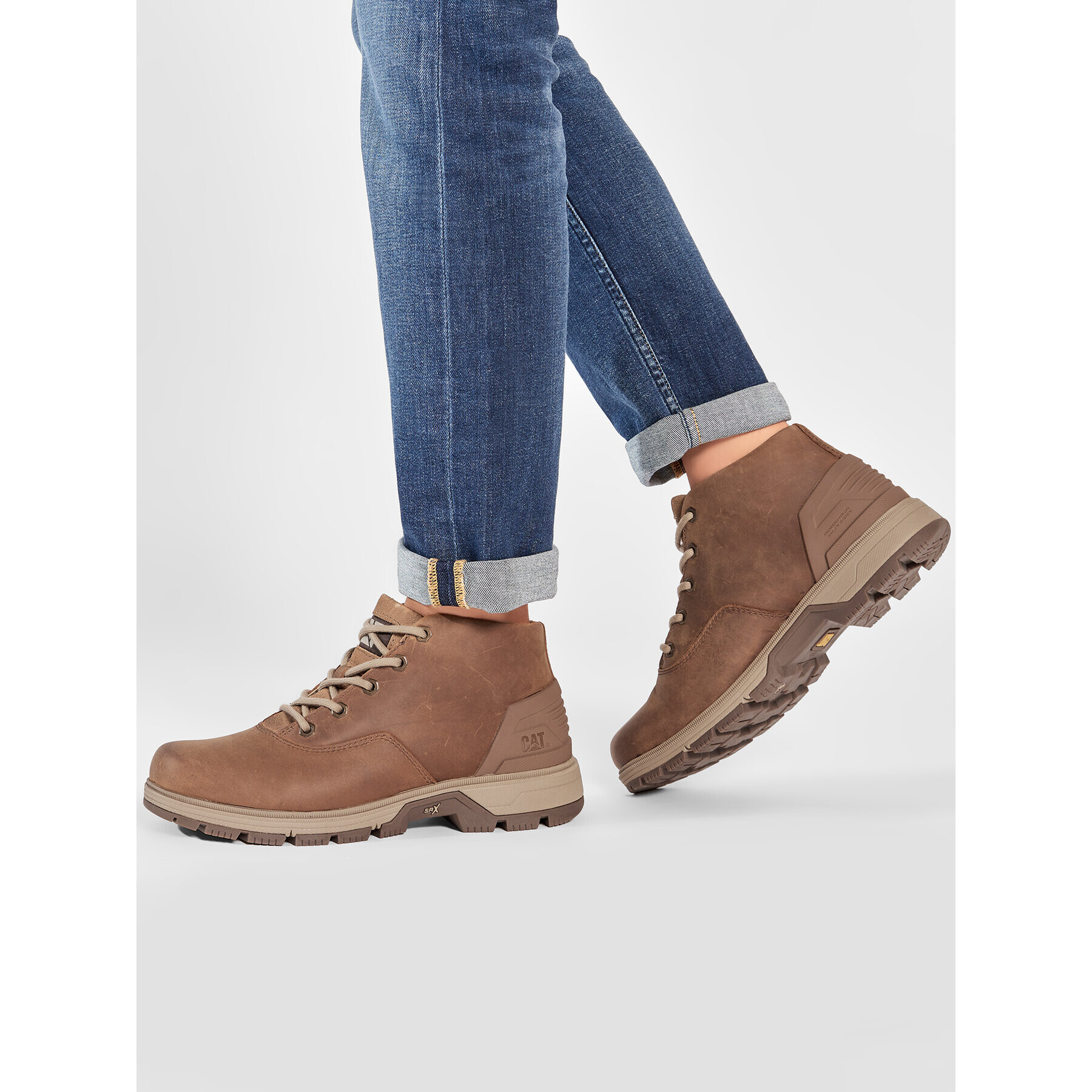 CATerpillar Зимни обувки Leverage Shoe P725151 Кафяв - Pepit.bg
