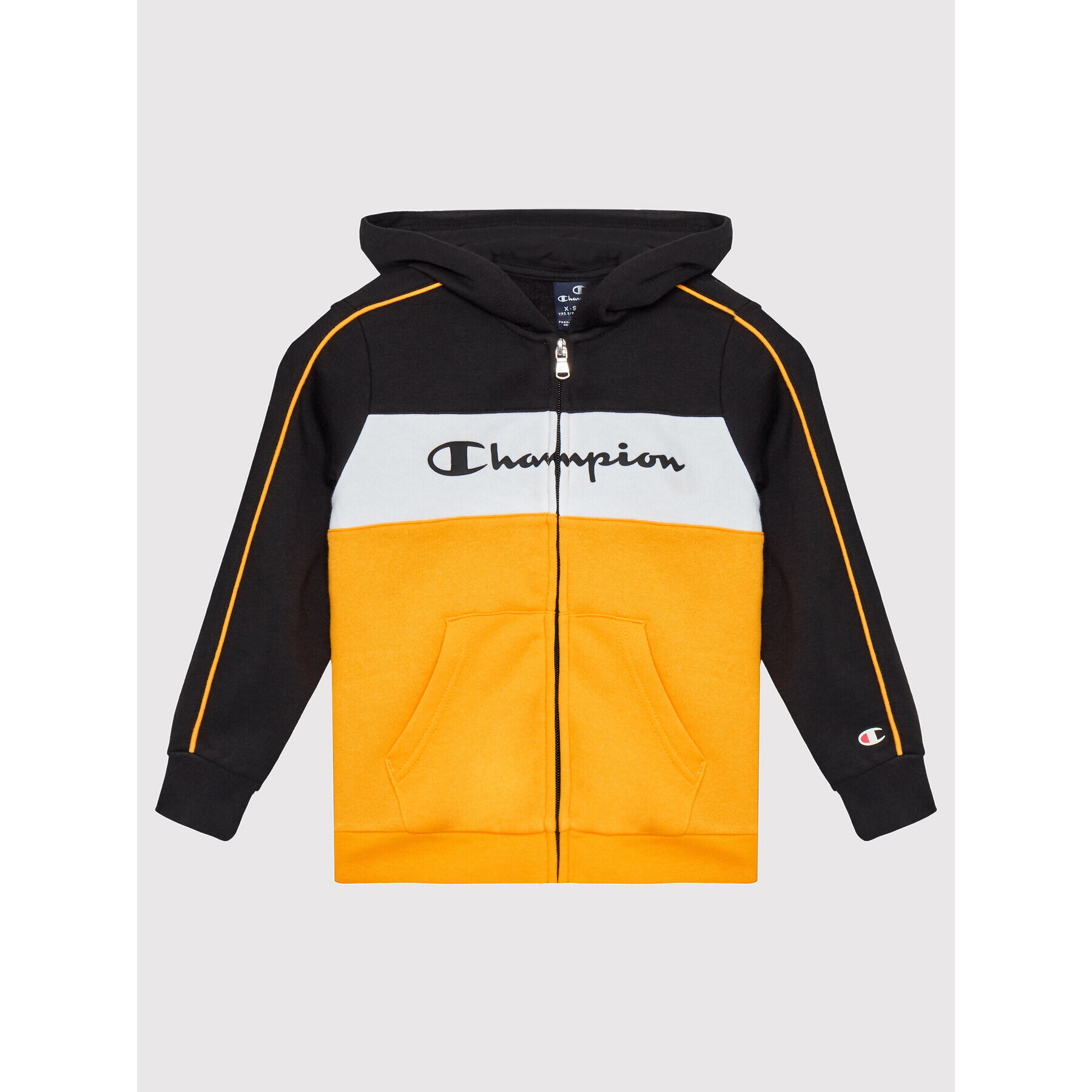 Champion Анцуг Colour Block Fleece 306182 Черен Regular Fit - Pepit.bg