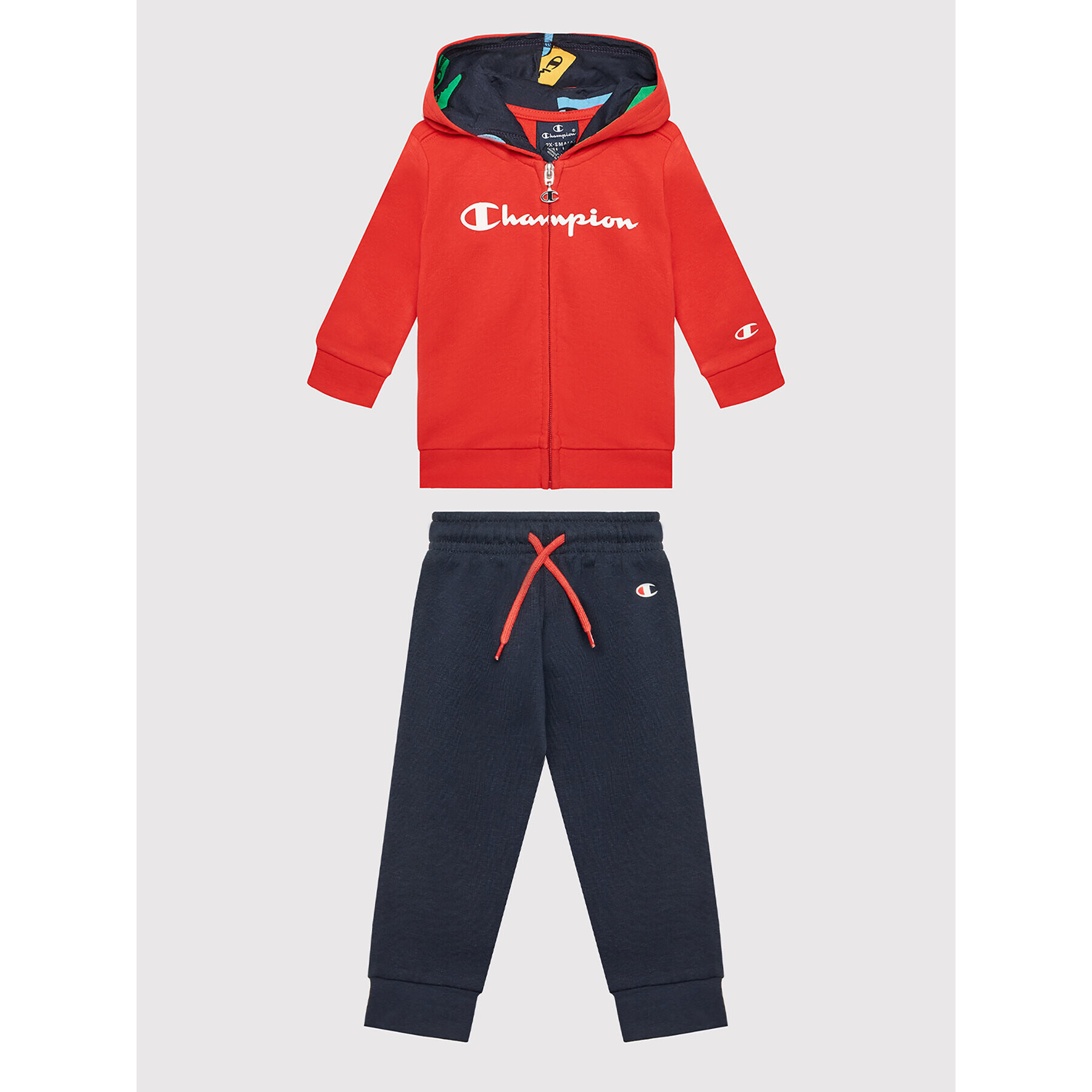 Champion Анцуг Crinkle 305969 Червен Regular Fit - Pepit.bg