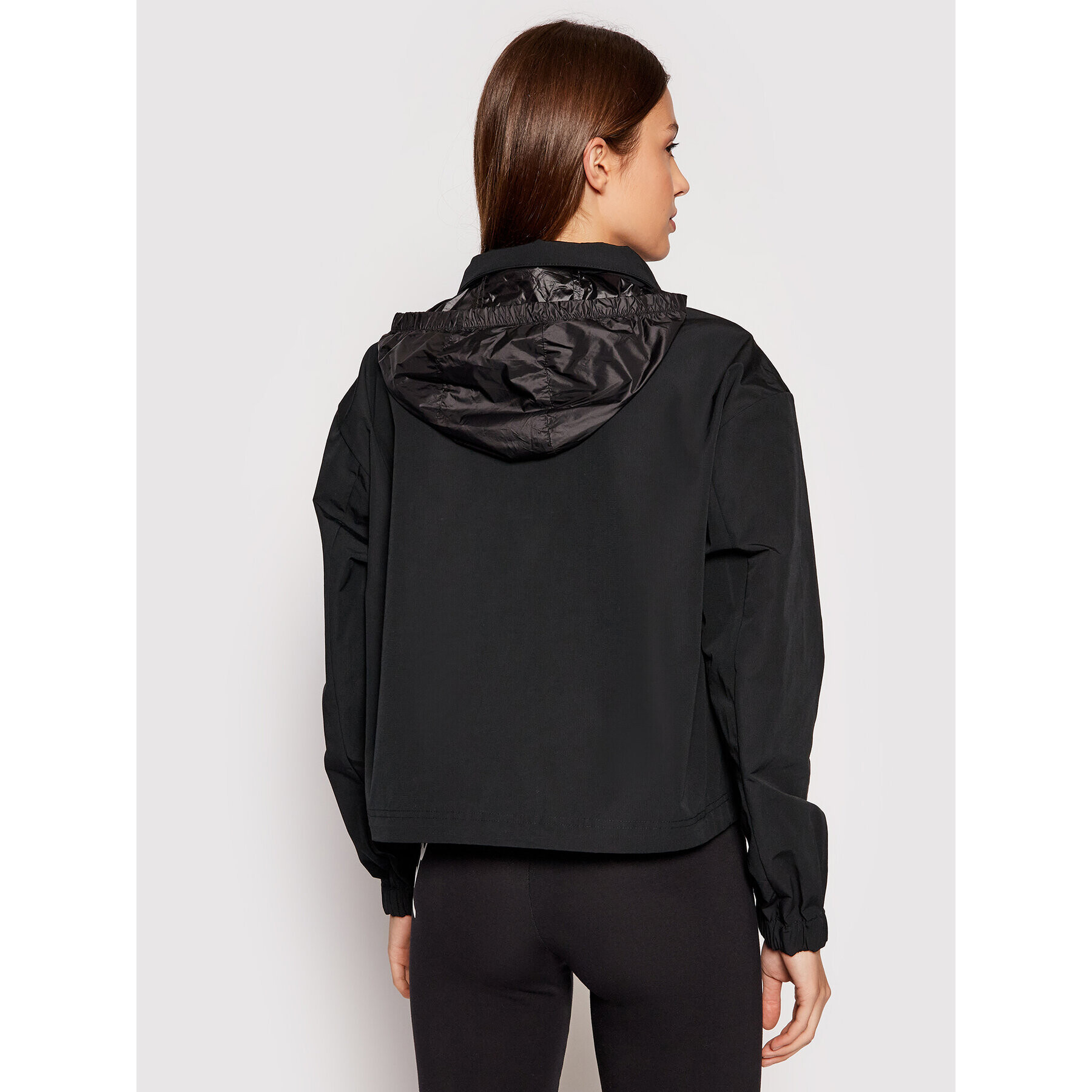 Champion Анорак Script Logo 114170 Черен Regular Fit - Pepit.bg