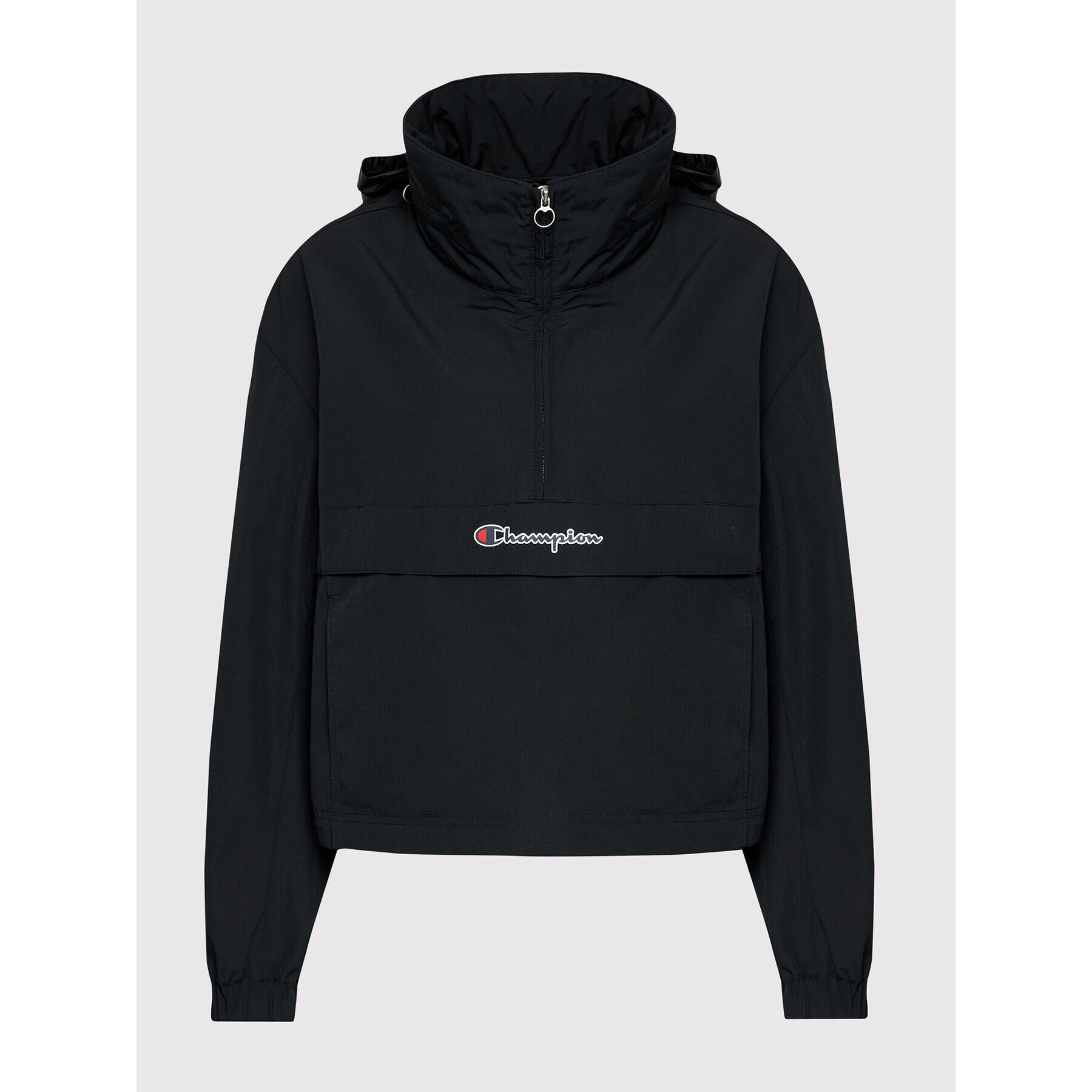 Champion Анорак Script Logo 114170 Черен Regular Fit - Pepit.bg