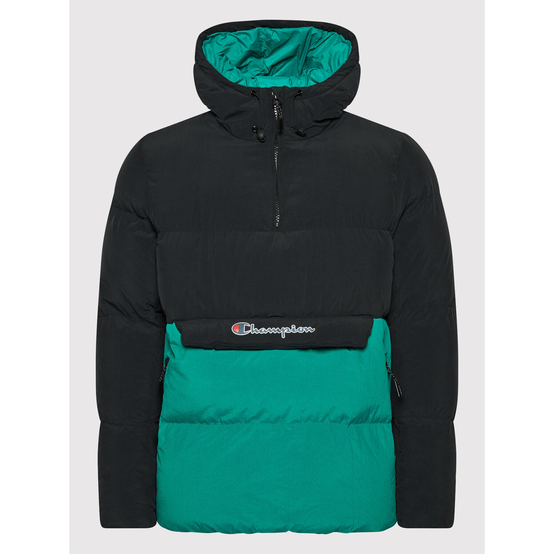 Champion Анорак Script Logo 216733 Черен Regular Fit - Pepit.bg