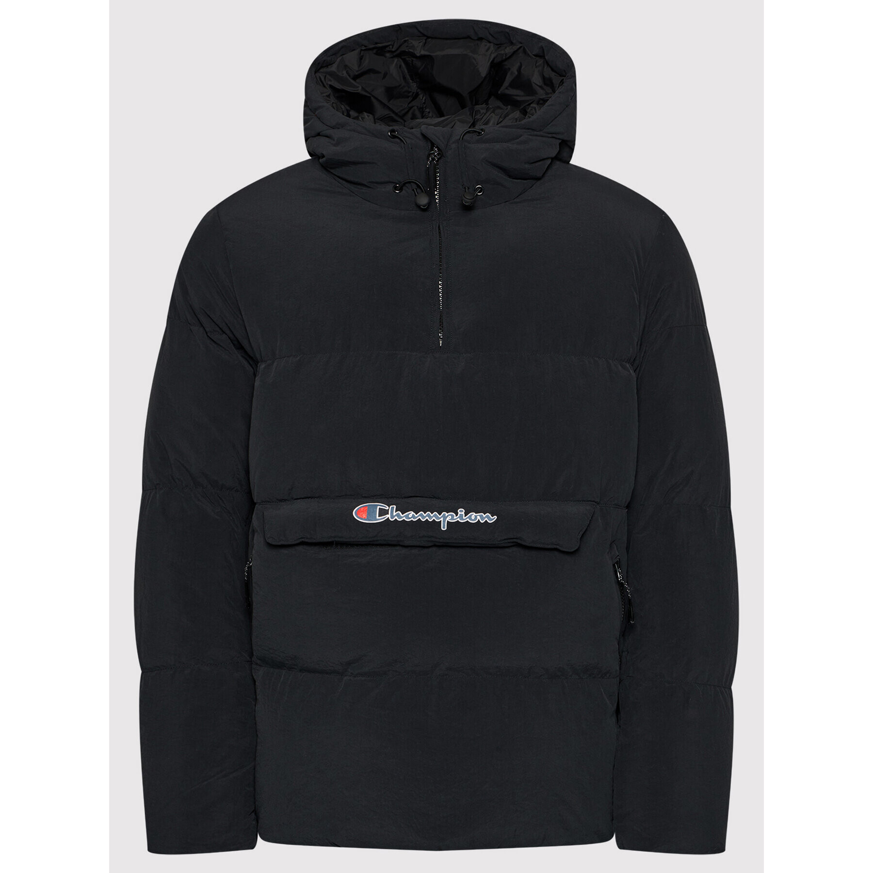 Champion Анорак Script Logo 216733 Черен Regular Fit - Pepit.bg