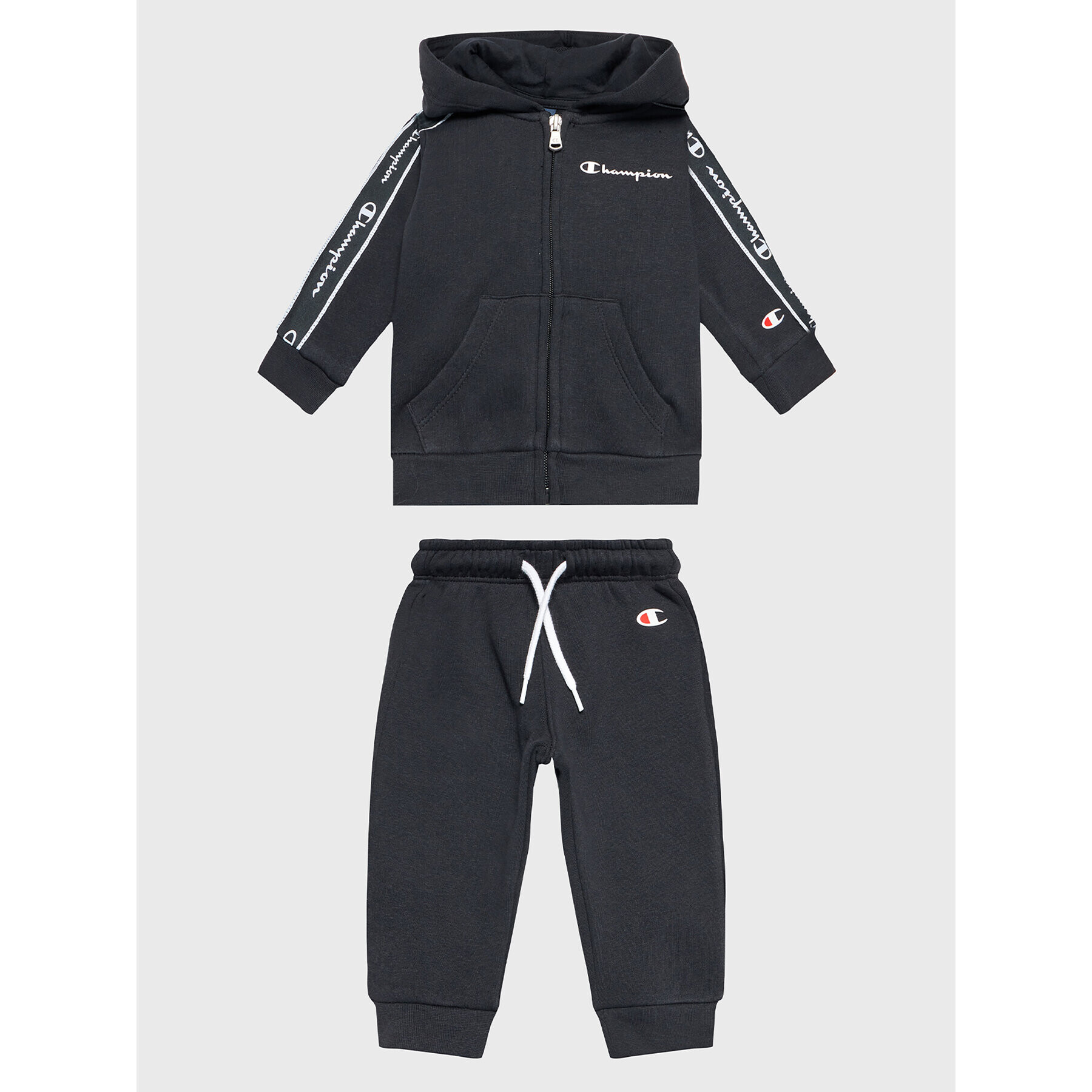 Champion Анцуг 306176 Черен Regular Fit - Pepit.bg