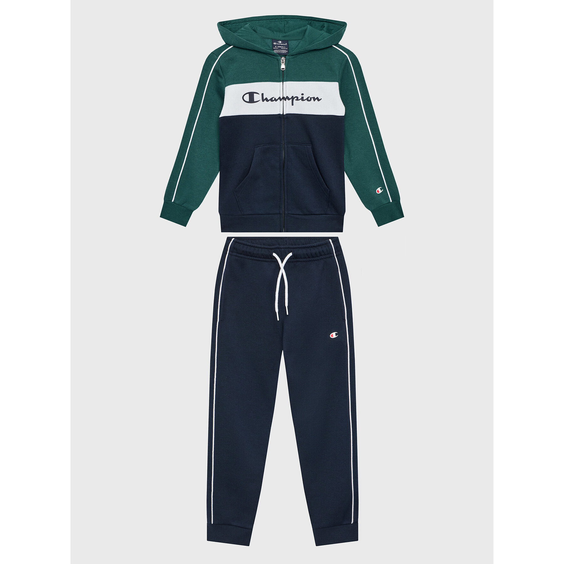 Champion Анцуг Colour Block Fleece 306182 Цветен Regular Fit - Pepit.bg