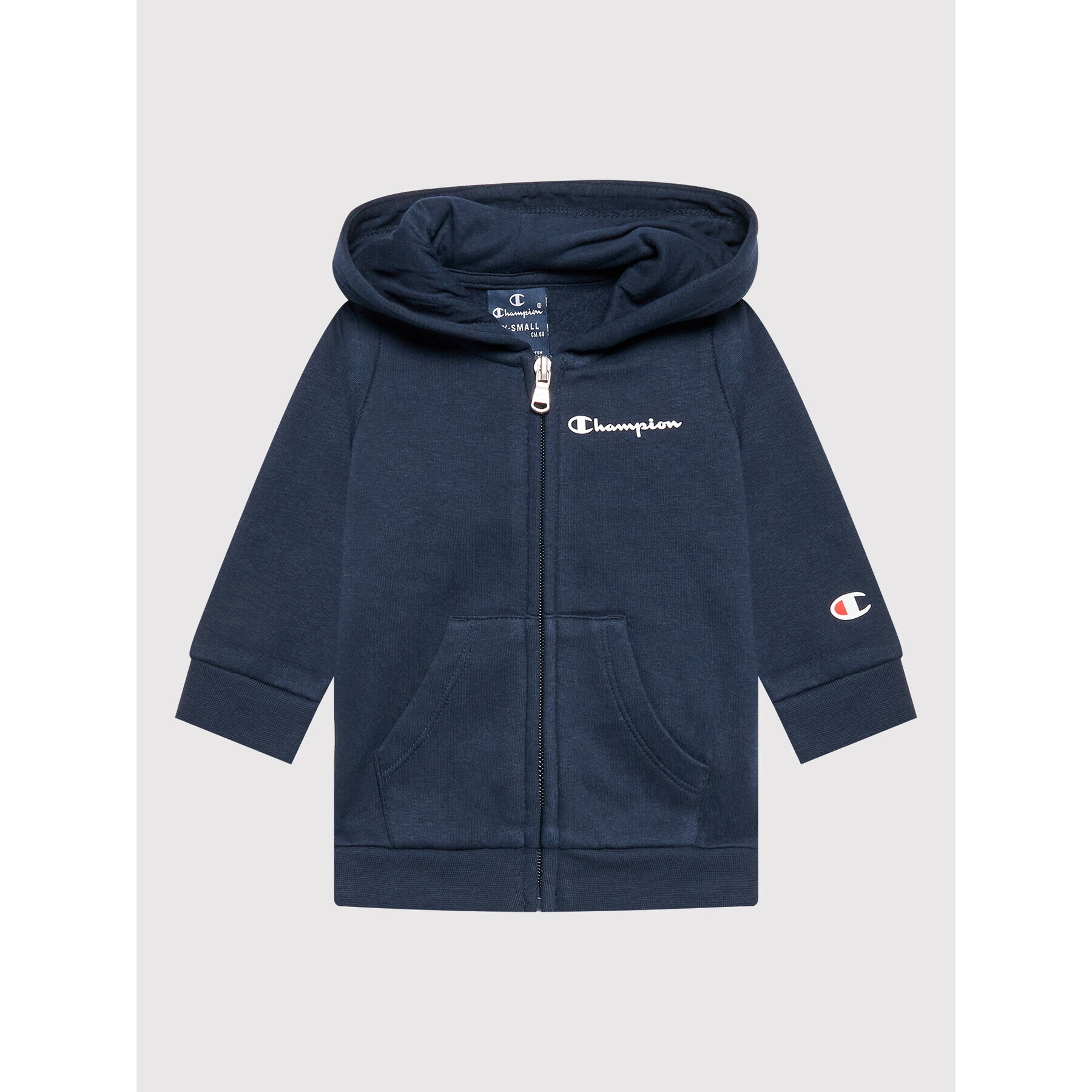 Champion Анцуг Script Logo 306185 Тъмносин Regular Fit - Pepit.bg