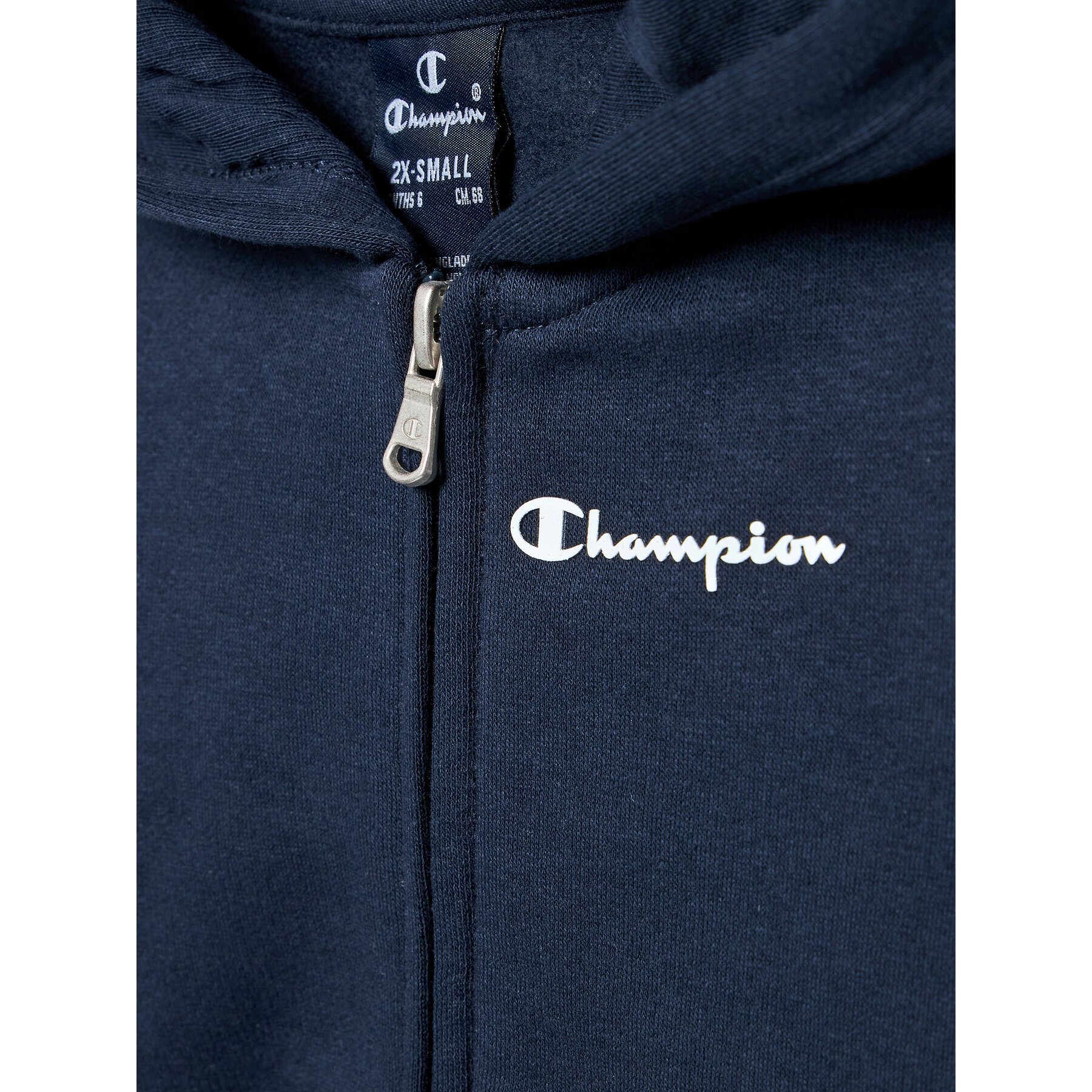 Champion Анцуг Script Logo 306185 Тъмносин Regular Fit - Pepit.bg