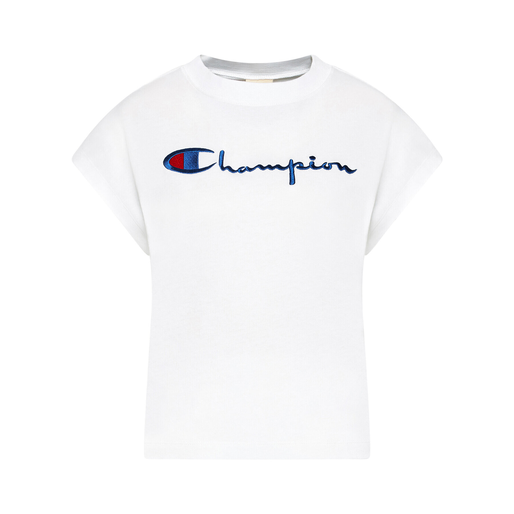 Champion Тишърт 112736 Бял Relaxed Fit - Pepit.bg