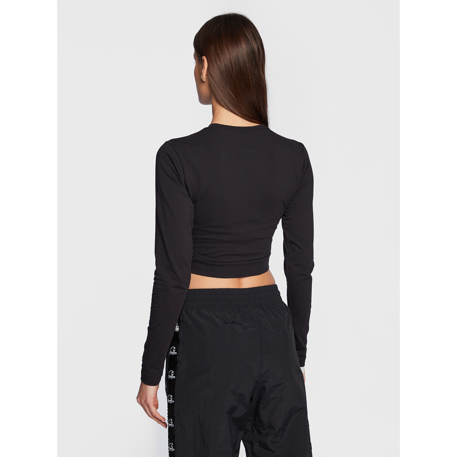 Champion Блуза 115652 Черен Slim Fit - Pepit.bg
