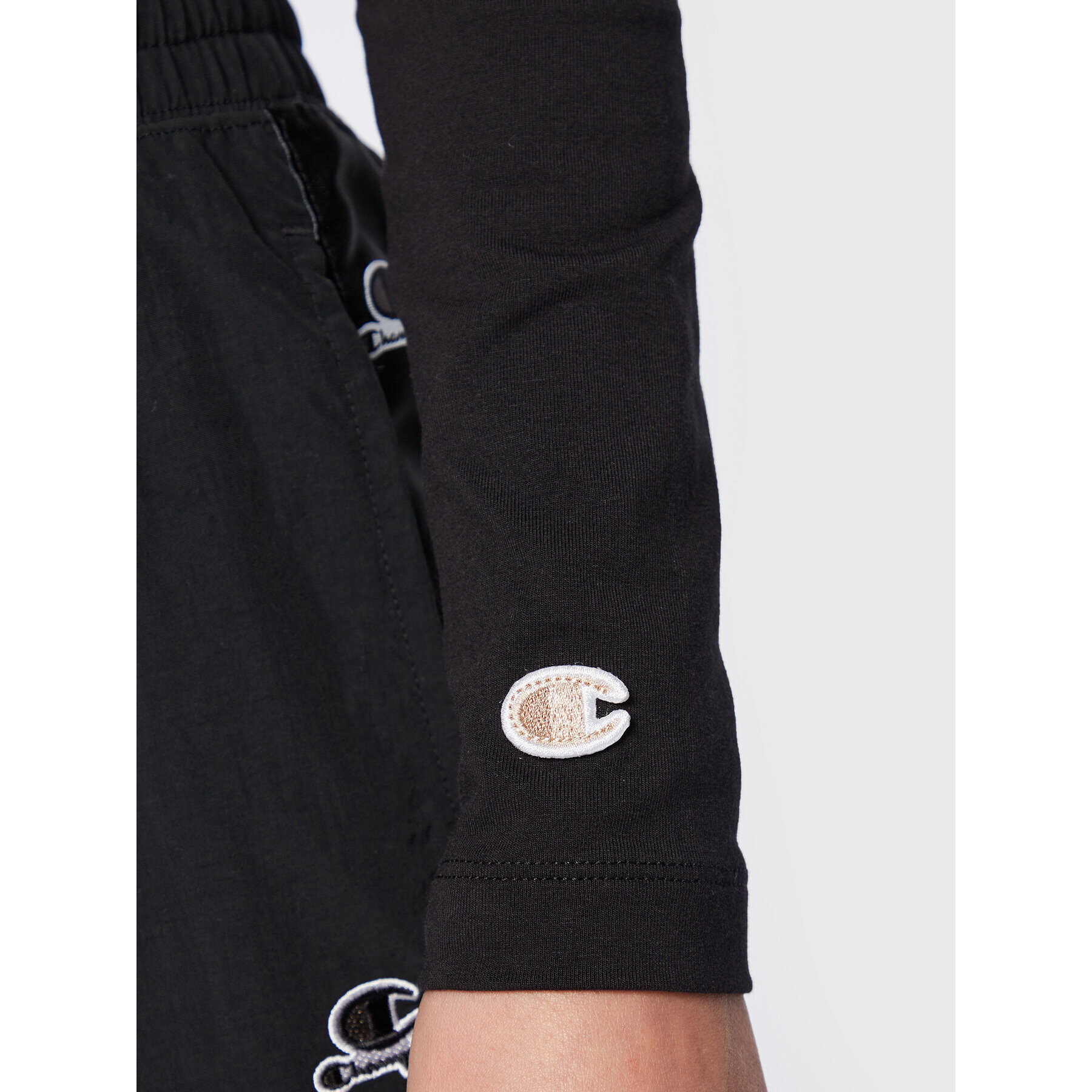 Champion Блуза 115652 Черен Slim Fit - Pepit.bg