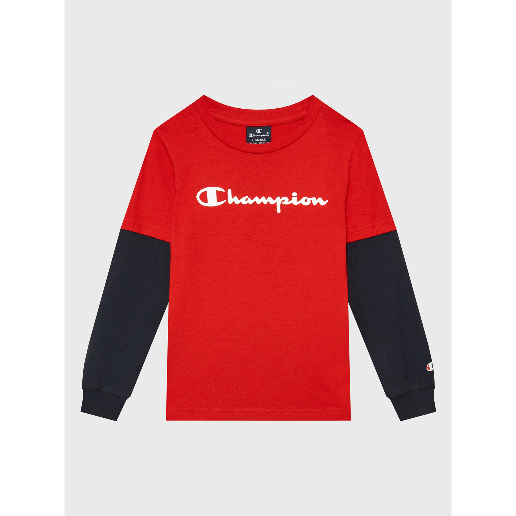 Champion Блуза Script Logo 305367 Червен Regular Fit - Pepit.bg
