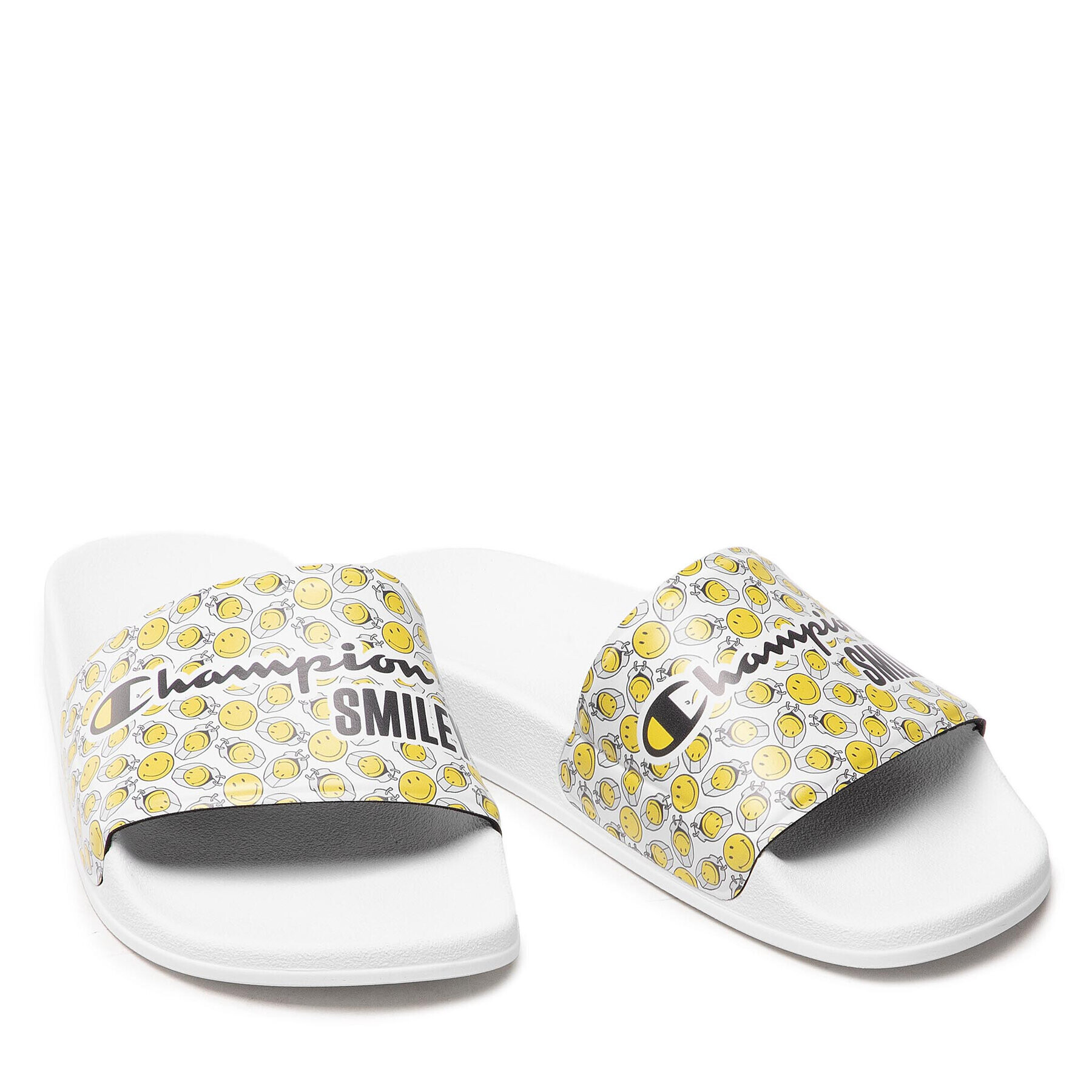 Champion Чехли Slide Pd Smile S21994-CHA-WW001 Бял - Pepit.bg