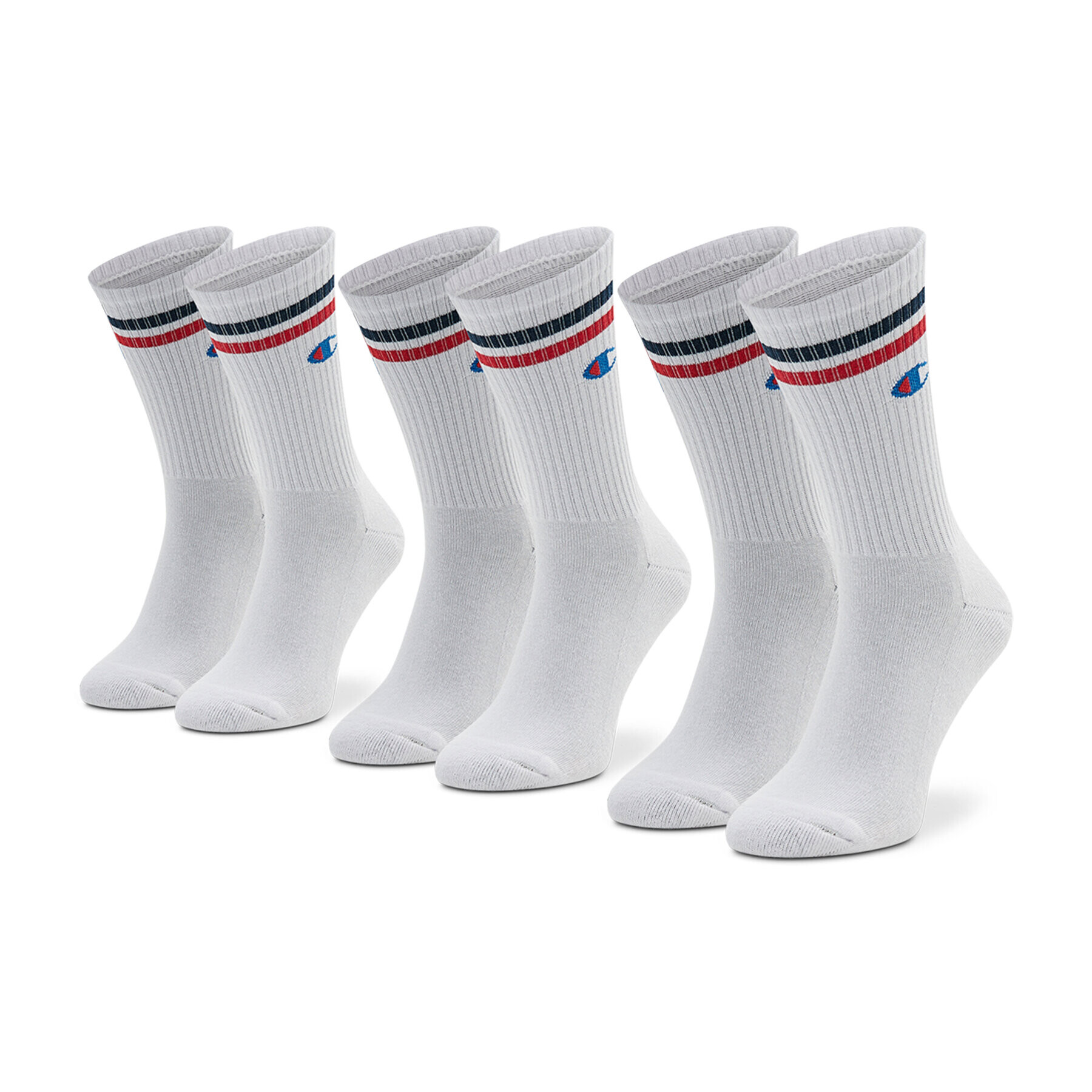 Champion Дълги чорапи unisex U20009 WW001 Бял - Pepit.bg