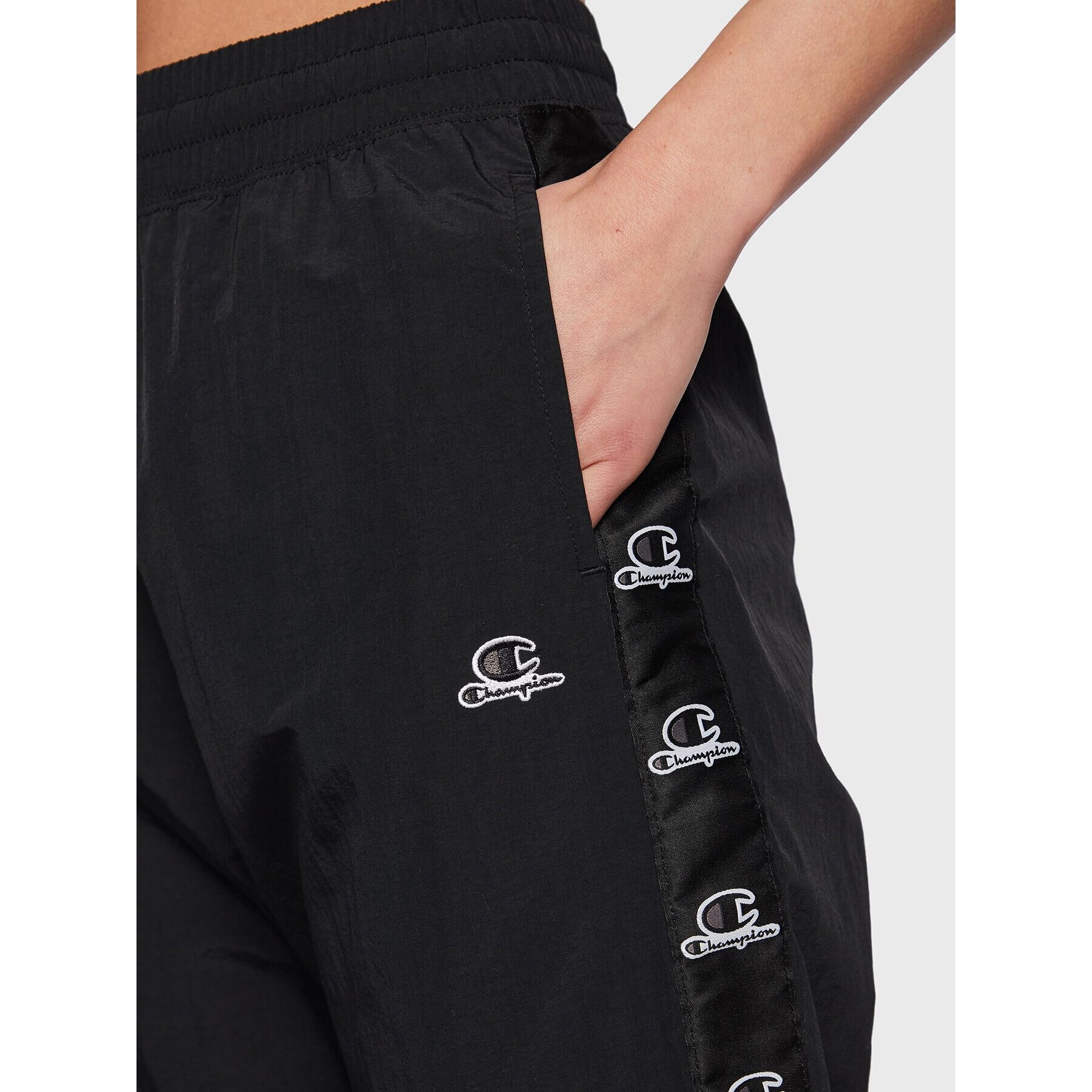 Champion Долнище анцуг 115495 Черен Regular Fit - Pepit.bg