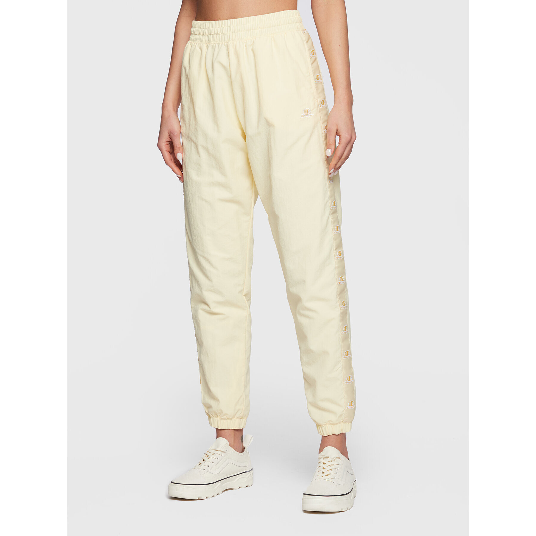Champion Долнище анцуг 115495 Жълт Regular Fit - Pepit.bg