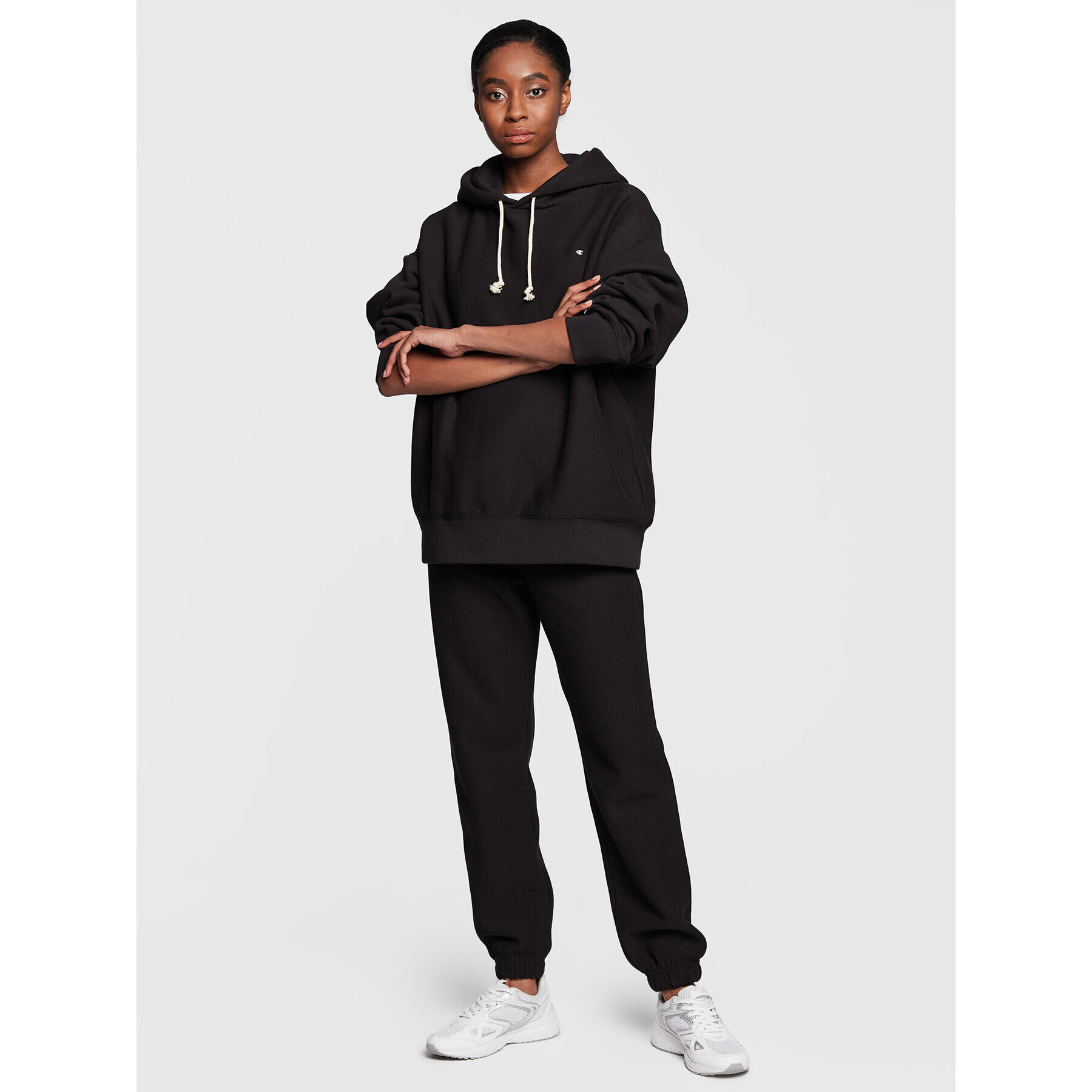 Champion Долнище анцуг 115722 Черен Regular Fit - Pepit.bg