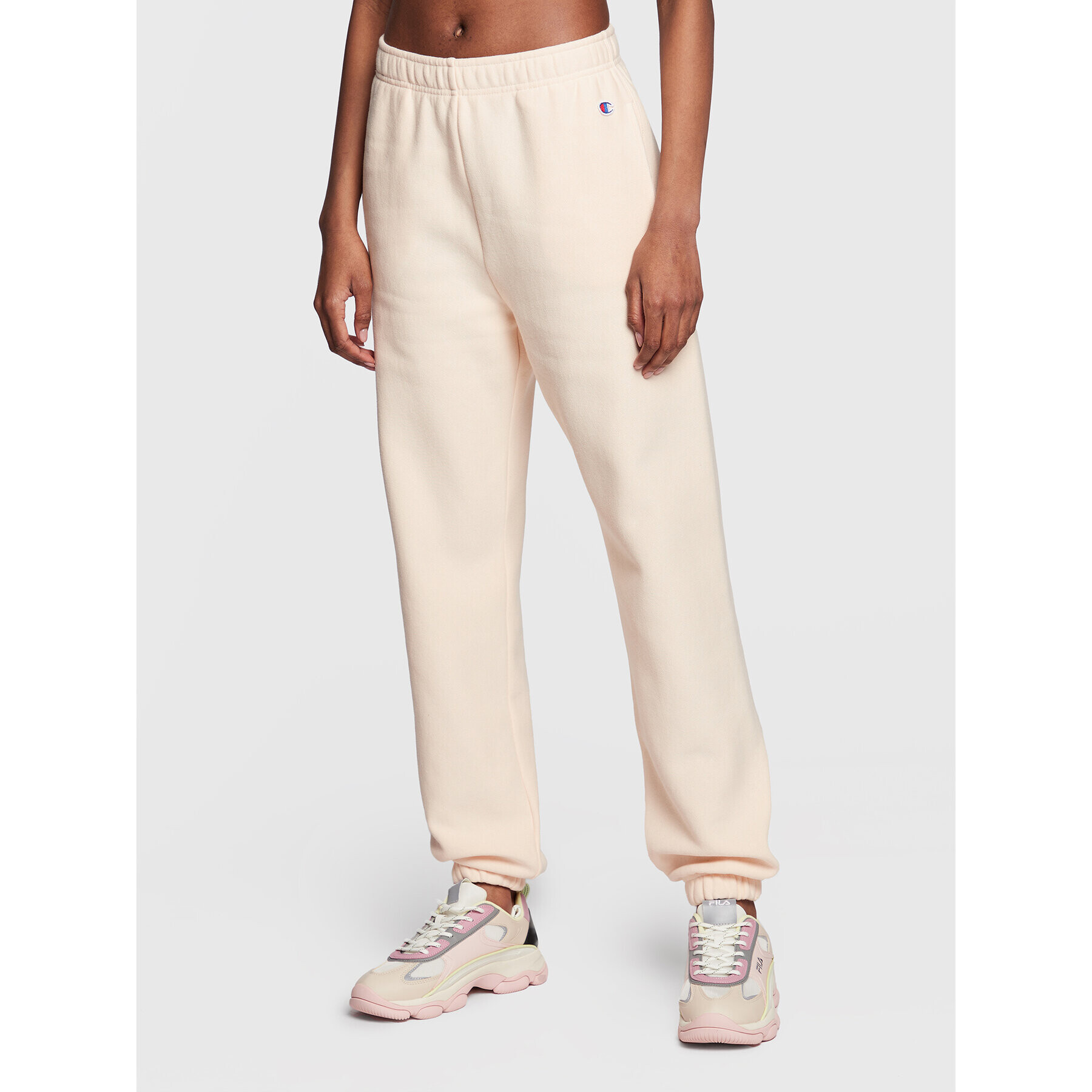 Champion Долнище анцуг 115722 Оранжев Regular Fit - Pepit.bg