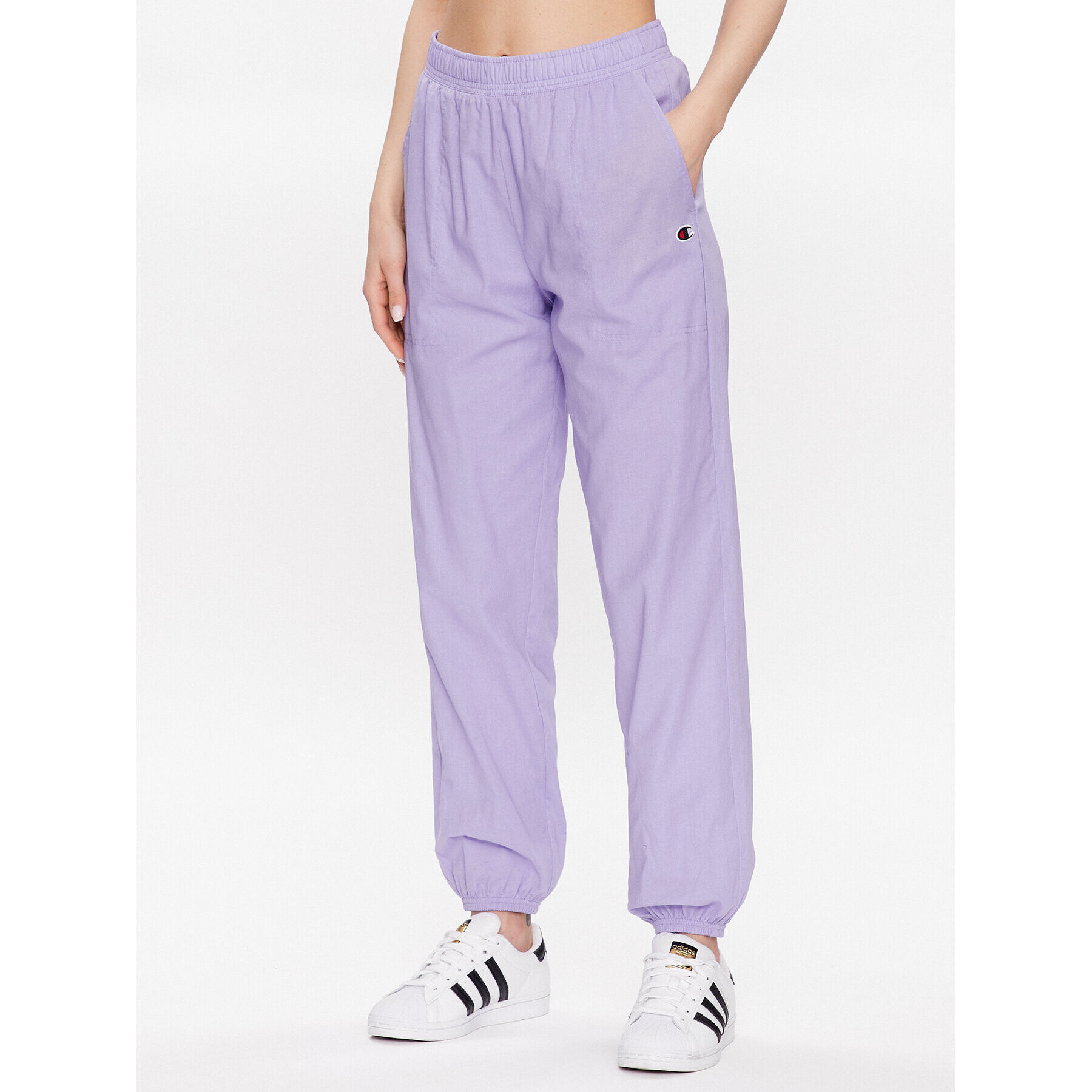 Champion Долнище анцуг 116077 Виолетов Regular Fit - Pepit.bg
