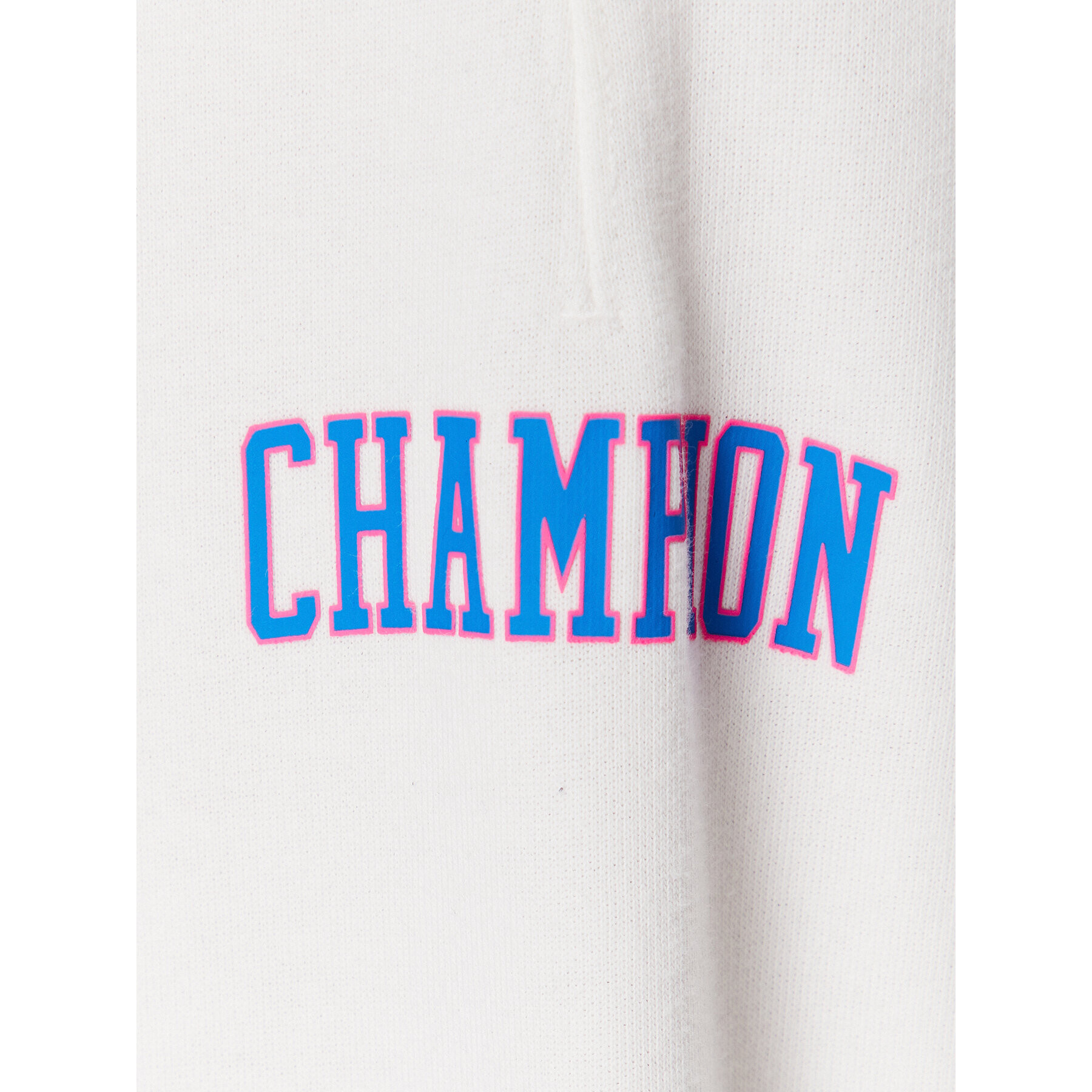 Champion Долнище анцуг 116083 Бял Regular Fit - Pepit.bg