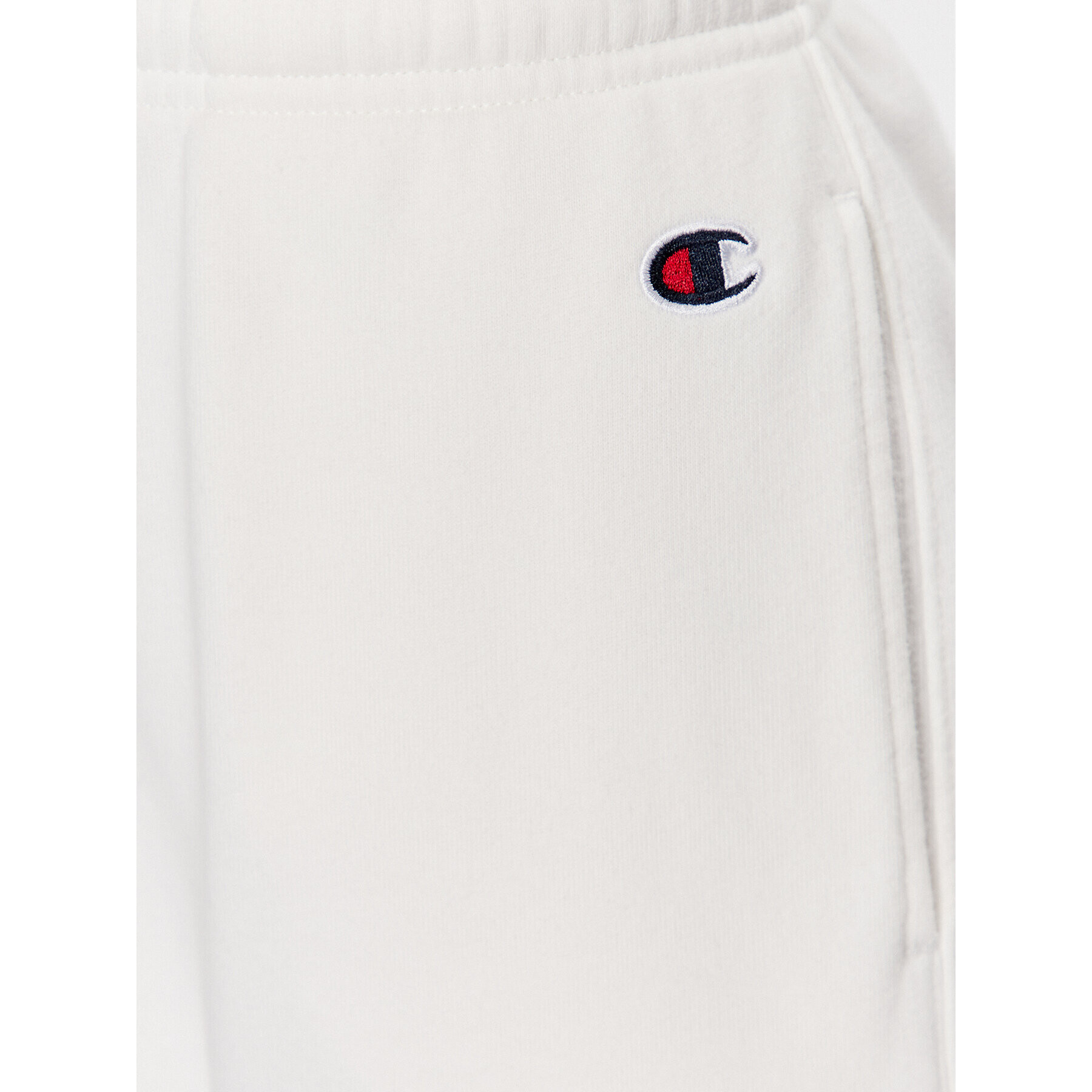 Champion Долнище анцуг 116083 Бял Regular Fit - Pepit.bg