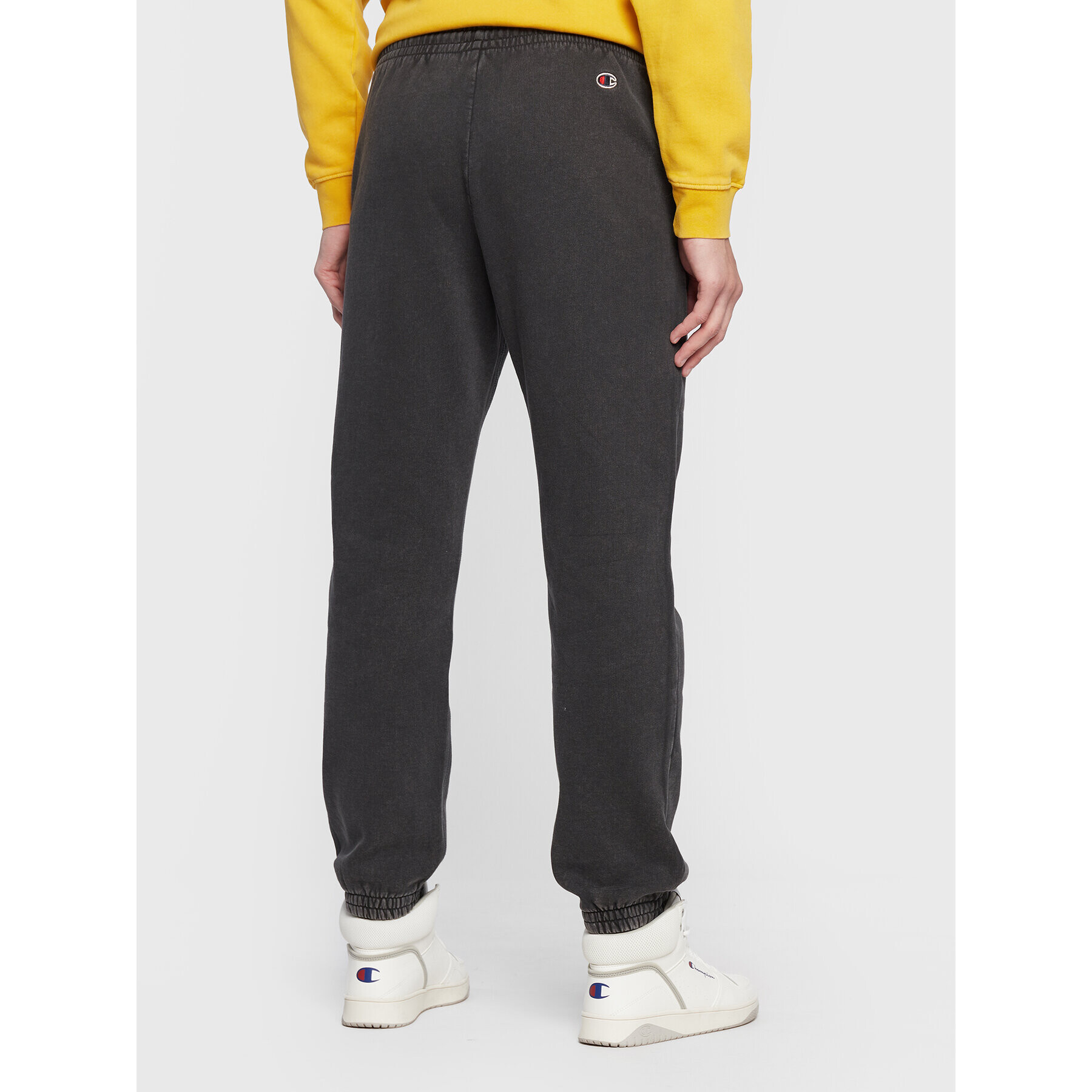 Champion Долнище анцуг 217896 Сив Regular Fit - Pepit.bg