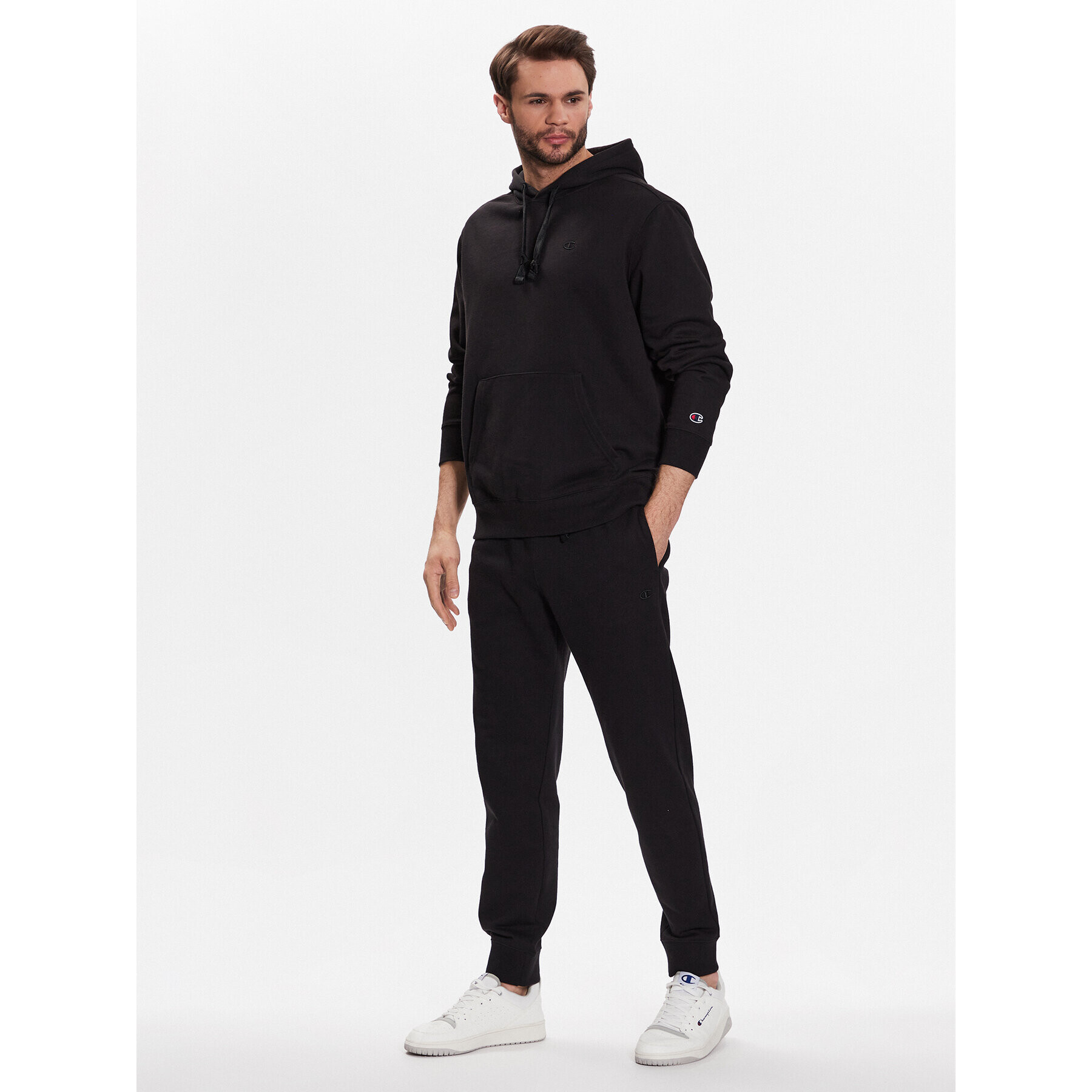 Champion Долнище анцуг 218494 Черен Regular Fit - Pepit.bg