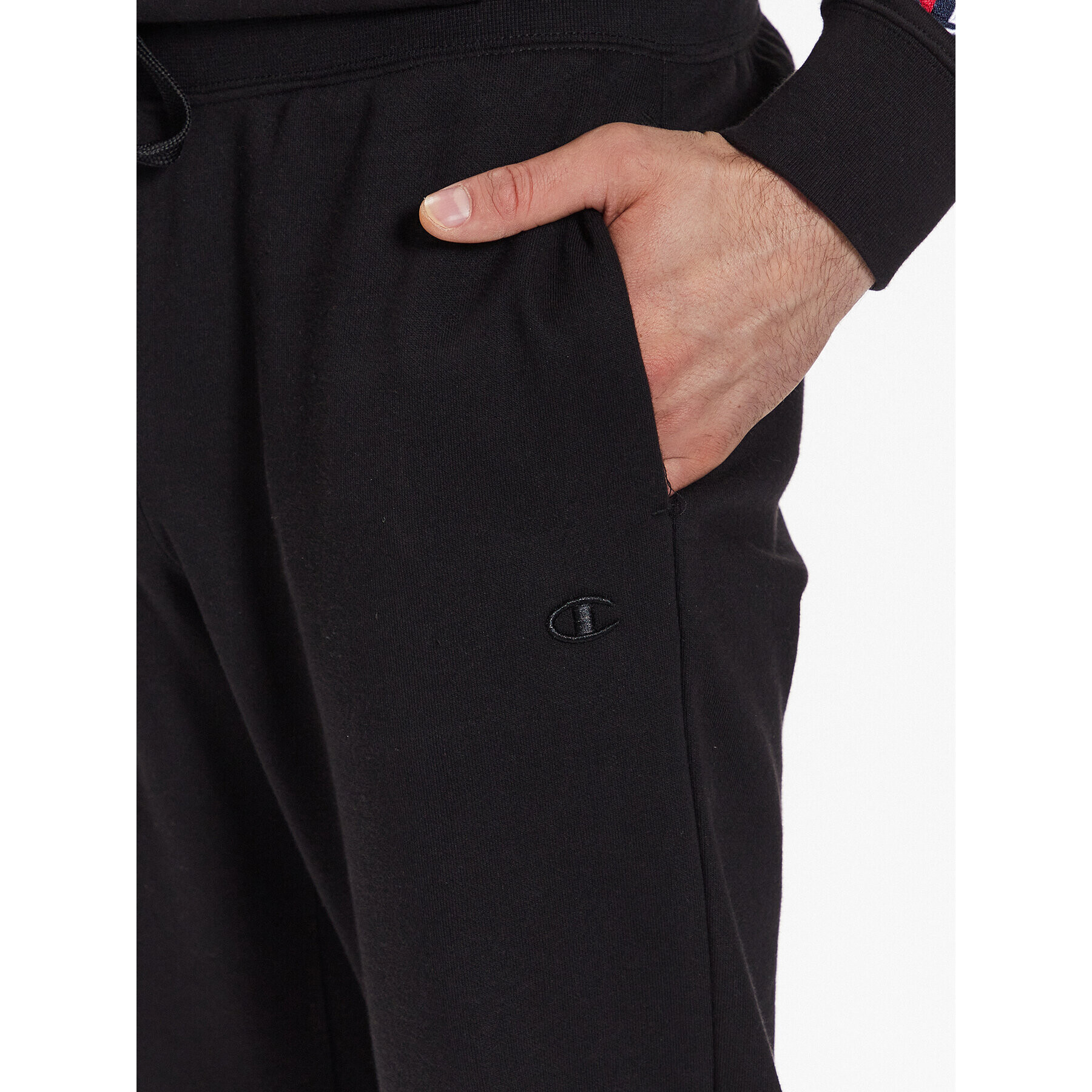 Champion Долнище анцуг 218494 Черен Regular Fit - Pepit.bg