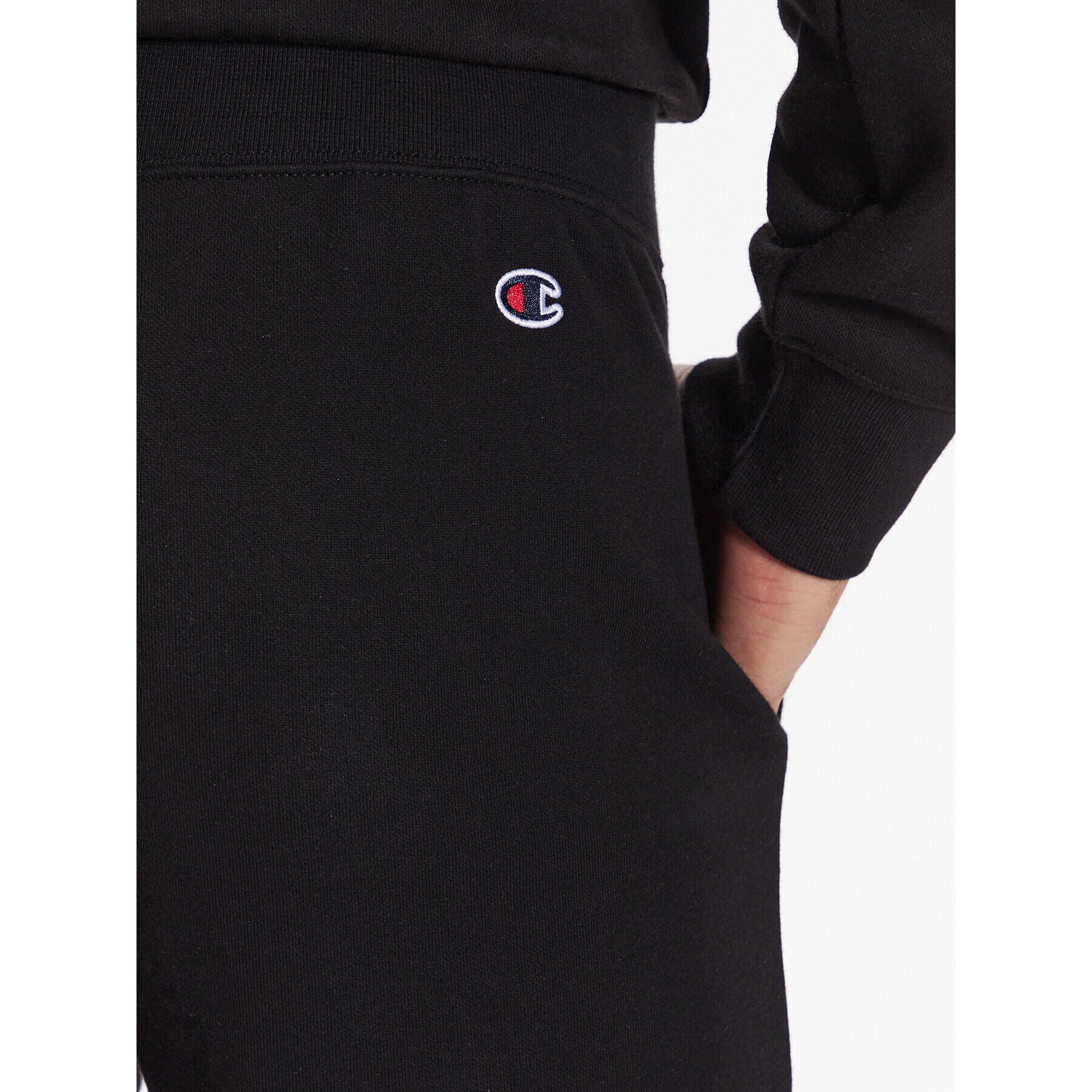 Champion Долнище анцуг 218494 Черен Regular Fit - Pepit.bg