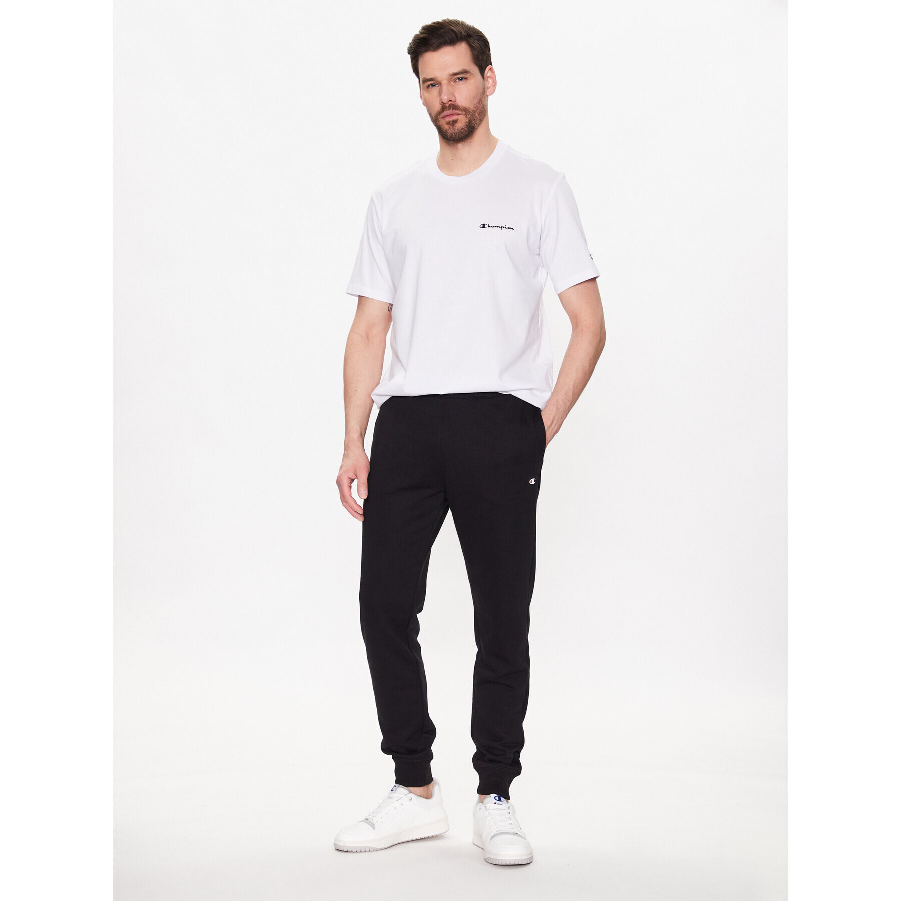 Champion Долнище анцуг 218708 Черен Slim Fit - Pepit.bg