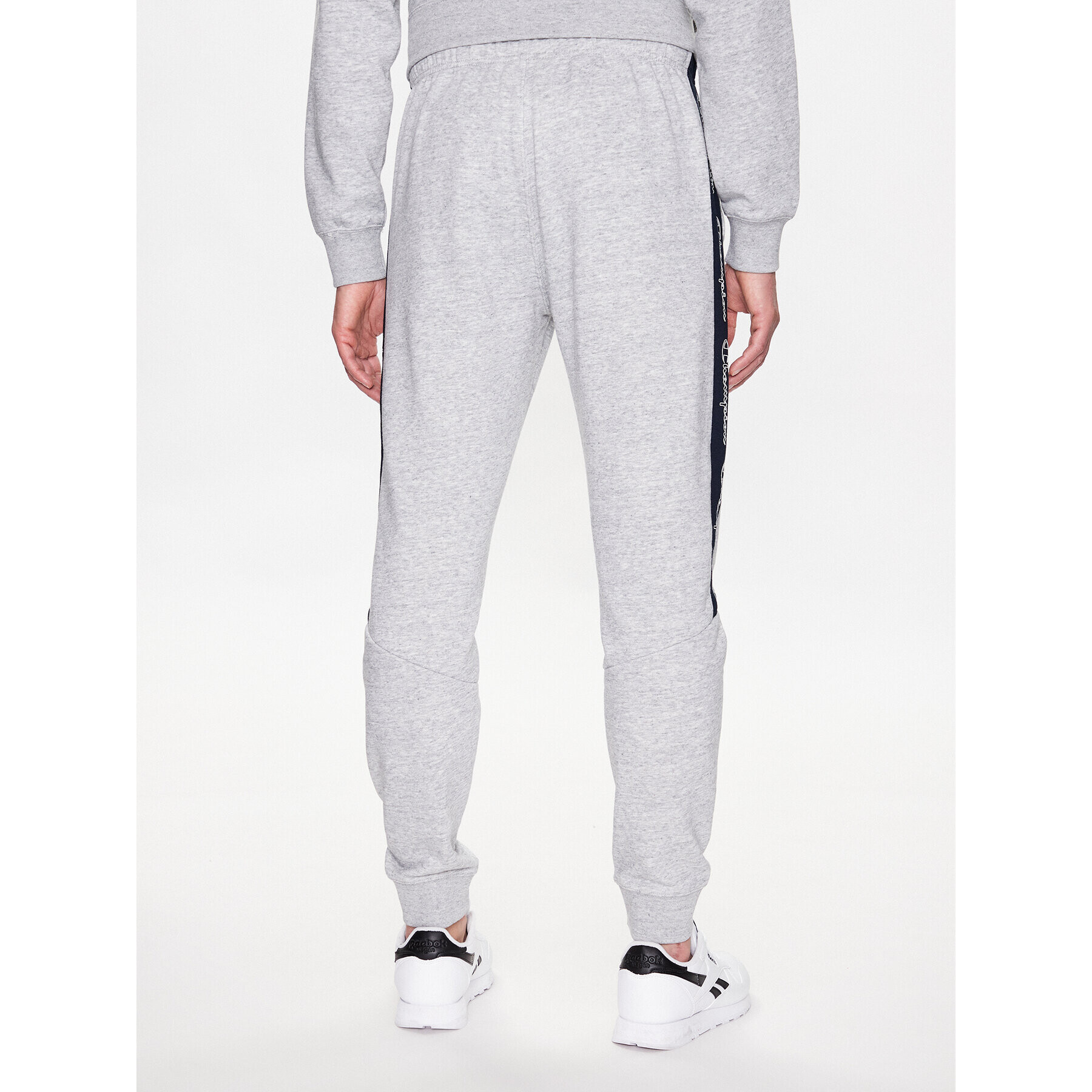 Champion Долнище анцуг 218709 Сив Slim Fit - Pepit.bg