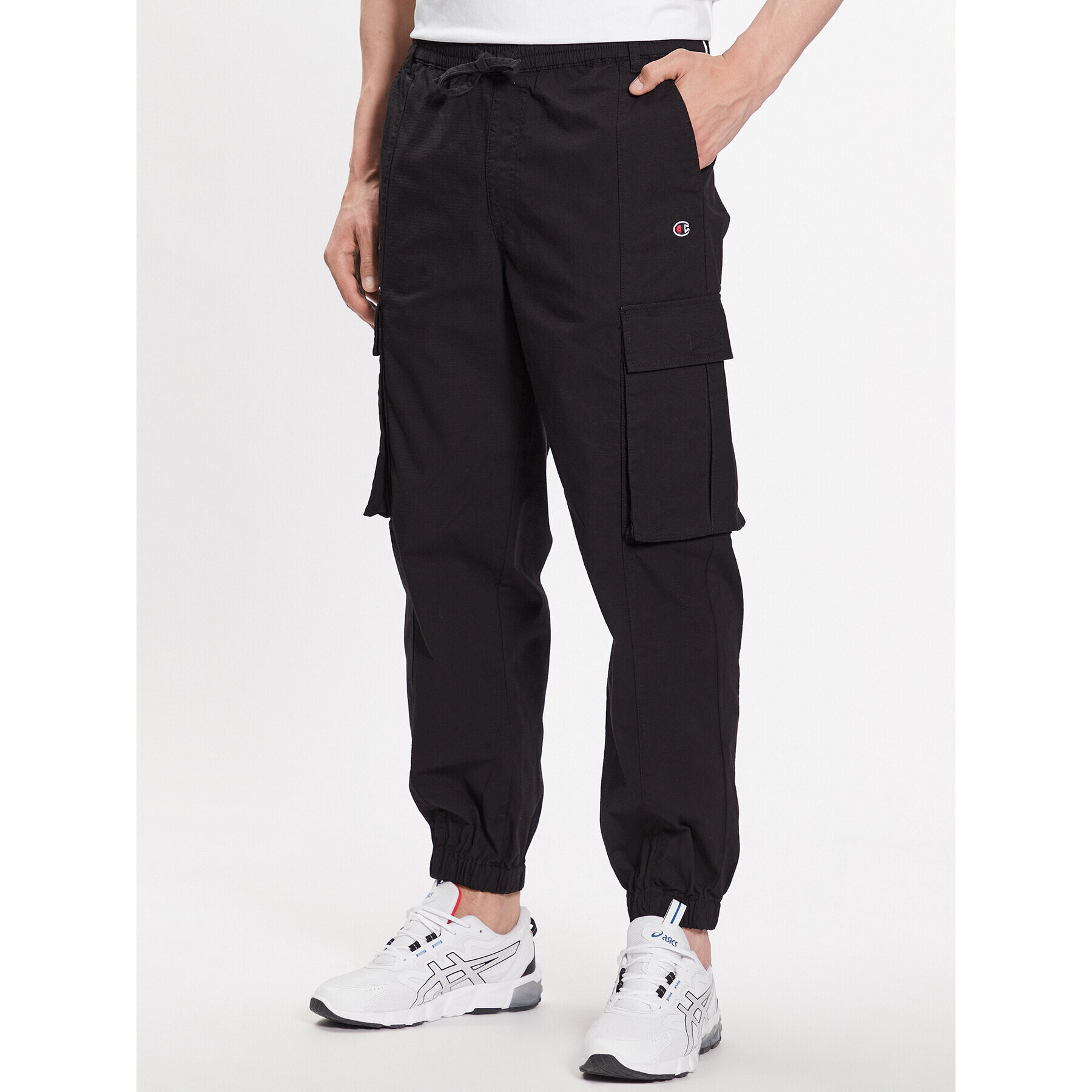 Champion Долнище анцуг 218739 Черен Regular Fit - Pepit.bg