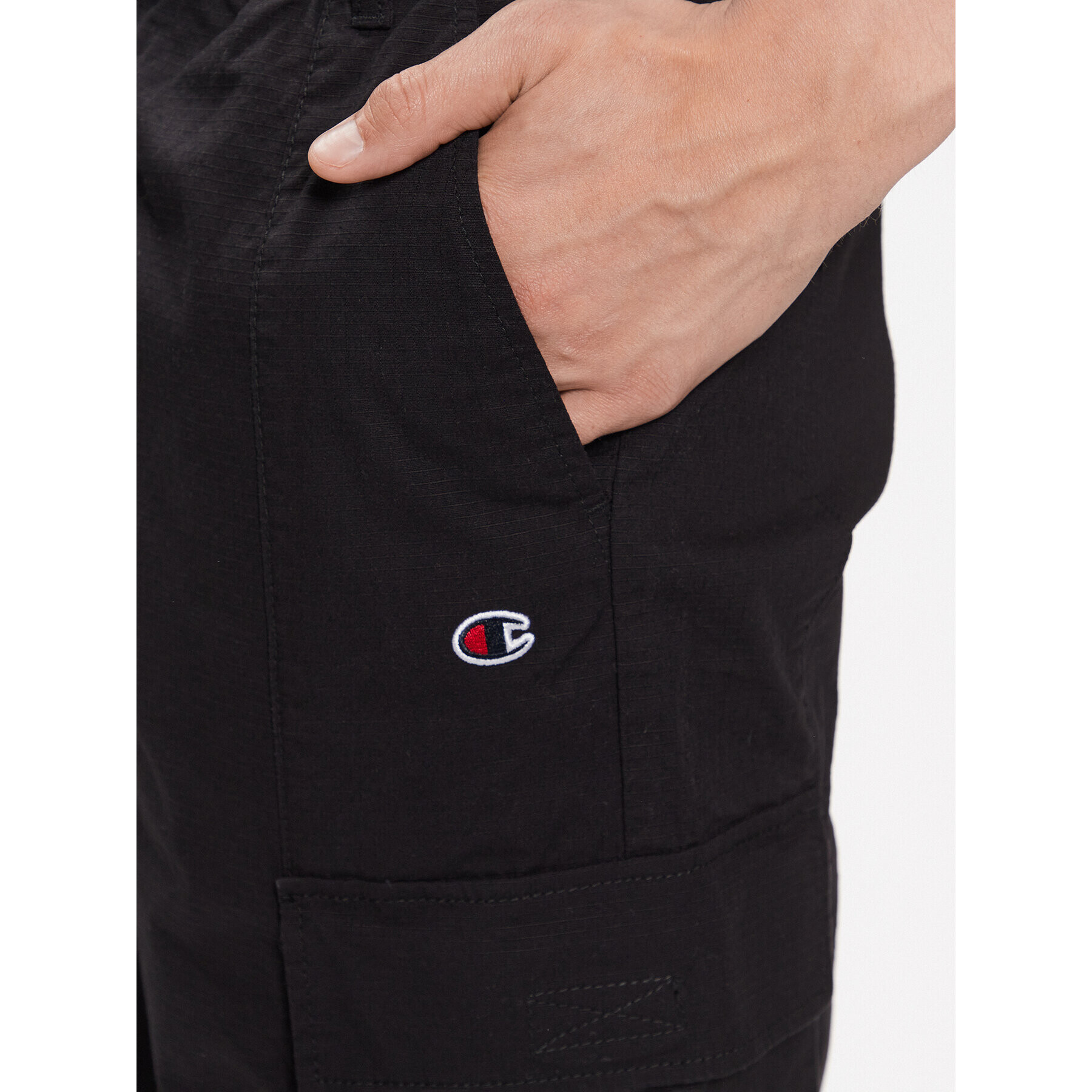 Champion Долнище анцуг 218739 Черен Regular Fit - Pepit.bg