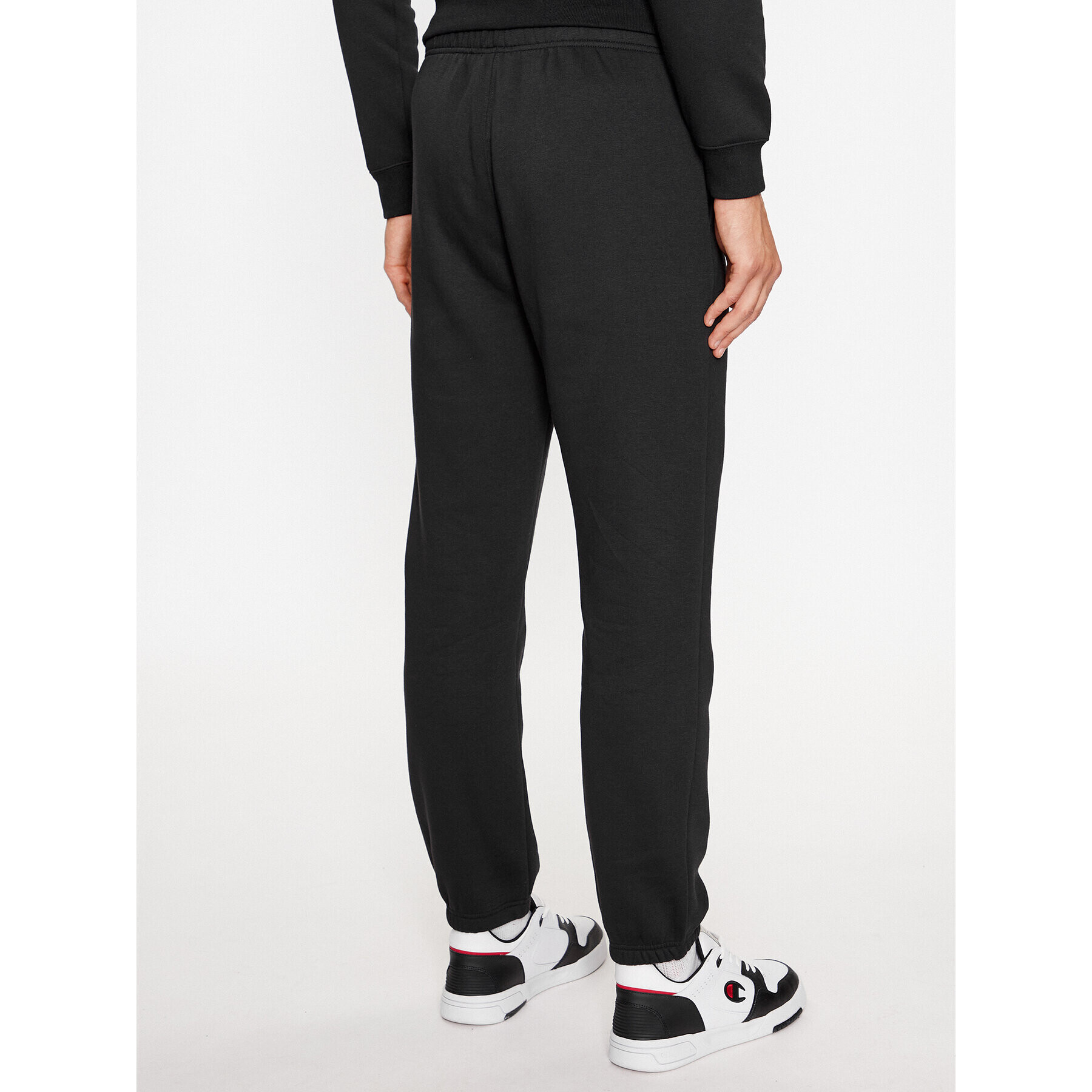 Champion Долнище анцуг Elastic Cuff Pants 219420 Черен Comfort Fit - Pepit.bg