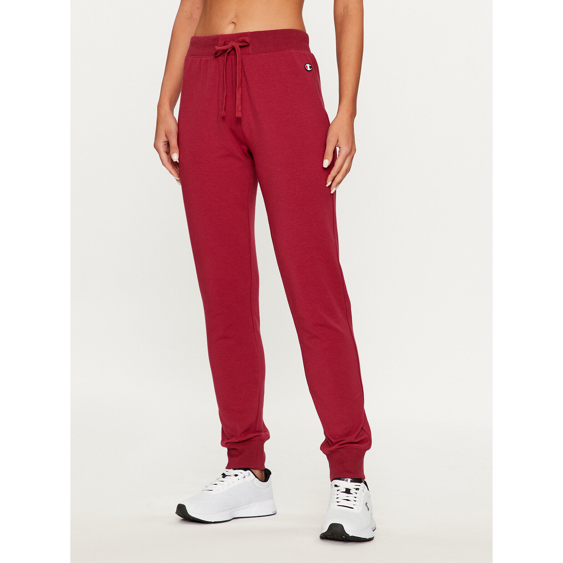 Champion Долнище анцуг Rib Cuff Pants 116605 Бордо Regular Fit - Pepit.bg