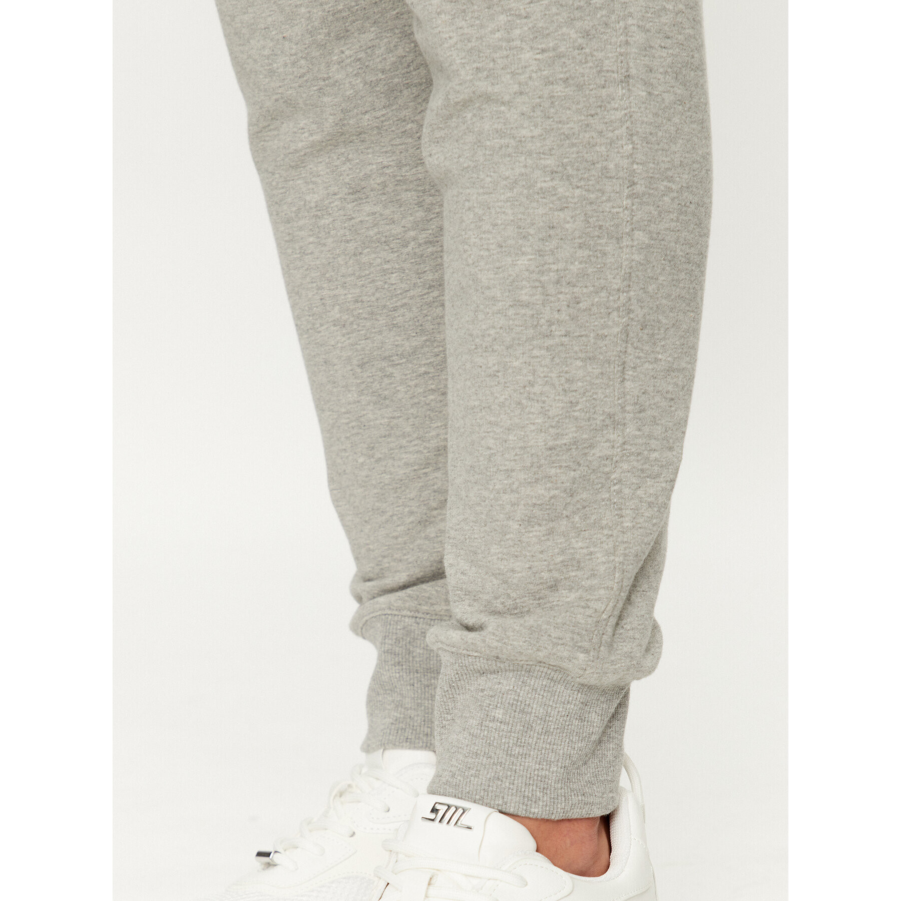 Champion Долнище анцуг Rib Cuff Pants 116605 Сив Regular Fit - Pepit.bg